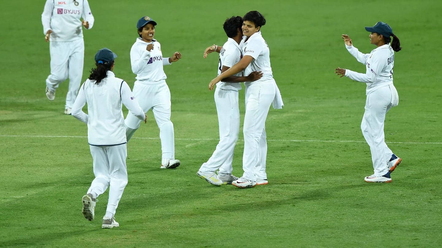 पिंक बॉल टेस्ट: ऑस्ट्रेलिया और भारतीय महिलाओं के बीच ड्रॉ पर समाप्त हुआ मुकाबला