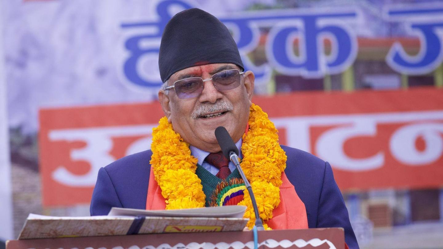 नेपालः पूर्व माओवादी नेता पुष्प कमल दहल 'प्रचंड' तीसरी बार बने प्रधानमंत्री, शपथ ली