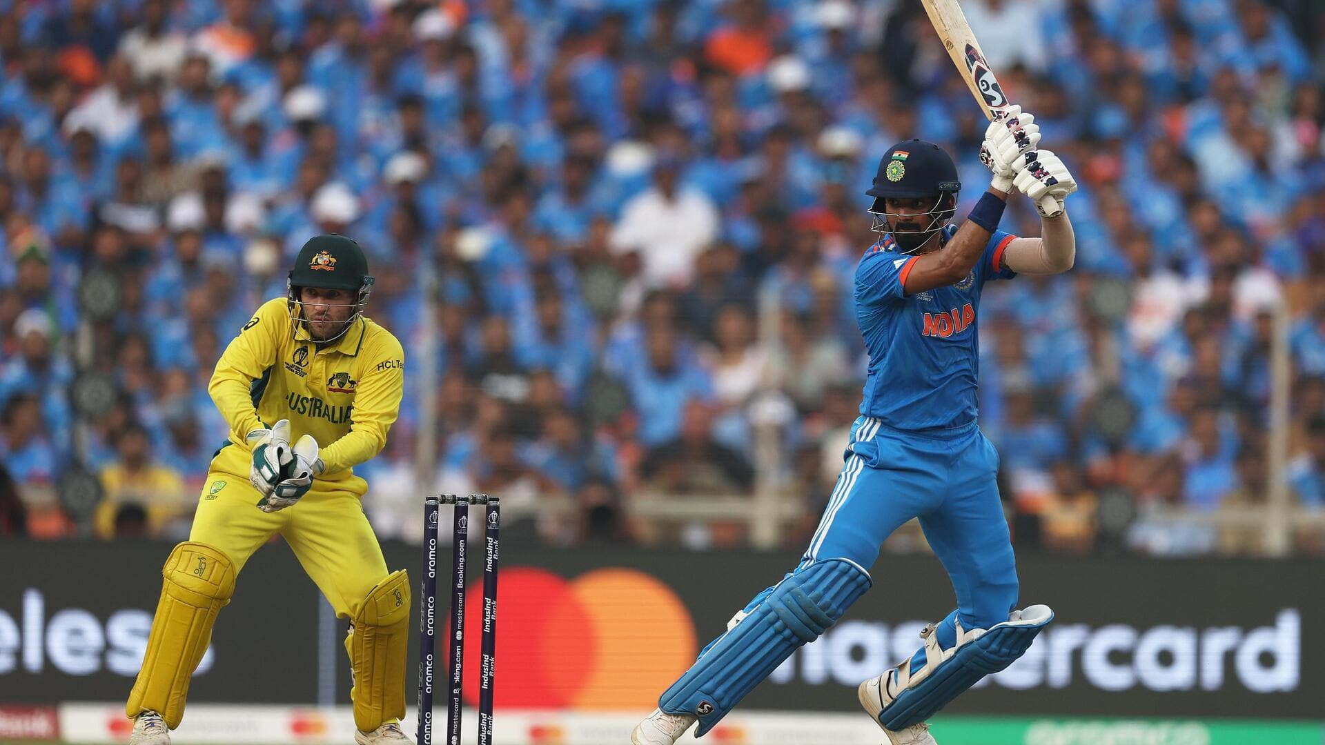 वनडे विश्व कप 2023: केएल राहुल ने खेली टूर्नामेंट में तीसरी 50+ की पारी, जानिए आंकड़े 