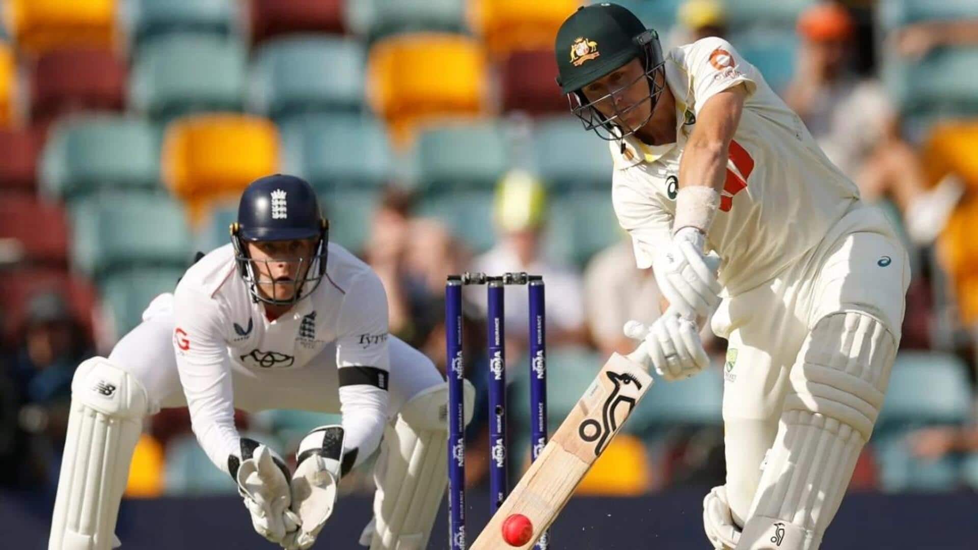 एशेज, डे-नाइट टेस्ट: ऑस्ट्रेलिया ने पहली पारी में ली बढ़त, ऐसा रहा दूसरे दिन का खेल