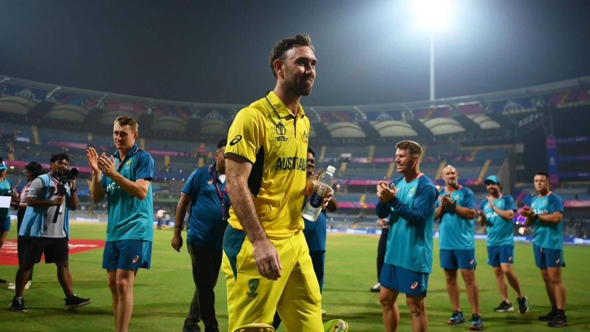 ग्लेन मैक्सवेल की ओर से वनडे क्रिकेट में बनाए गए रिकॉर्ड्स पर एक नजर ग्लेन मैक्सवेल की ओर से वनडे क्रिकेट में बनाए गए रिकॉर्ड्स पर एक नजर