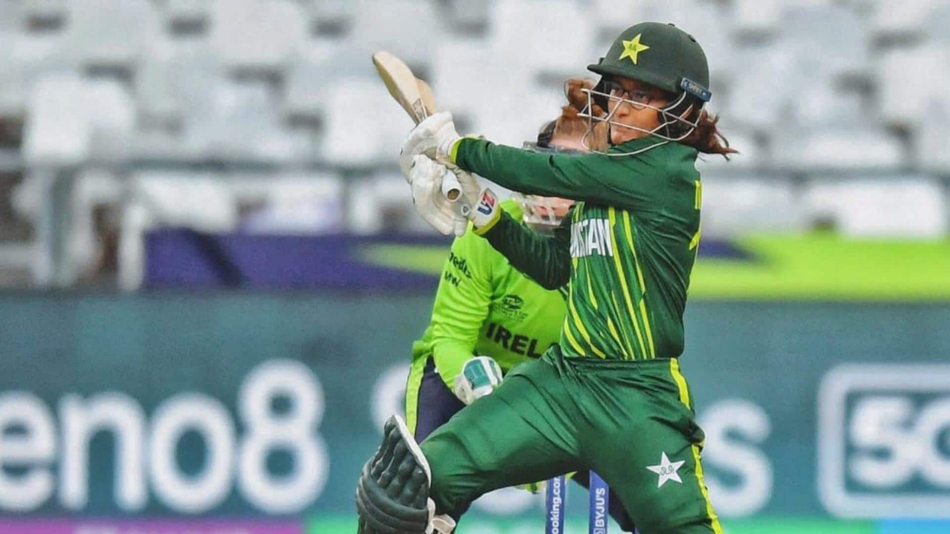 कौन है पाकिस्तान की तरफ से पहला टी-20 अंतरराष्ट्रीय शतक जड़ने वाली महिला खिलाड़ी मुनीबा अली? 