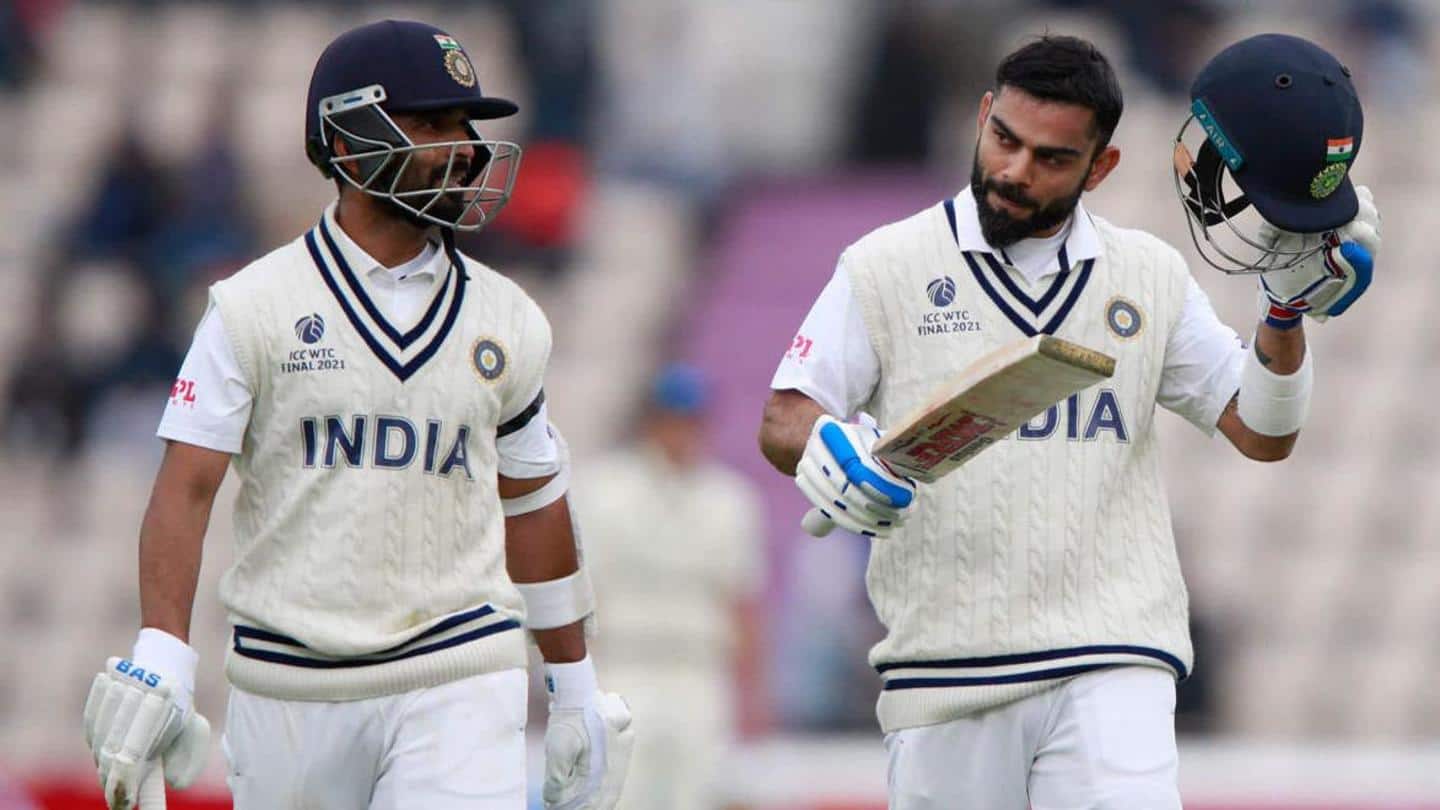 टेस्ट चैंपियनशिप फाइनल: 217 के स्कोर पर सिमटा भारत, जेमिसन ने लिए पांच विकेट