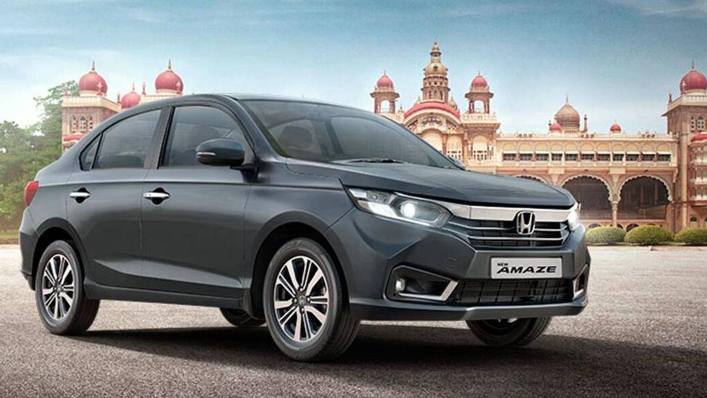 2021 होंडा अमेज फेसलिफ्ट 2021 होंडा अमेज फेसलिफ्ट