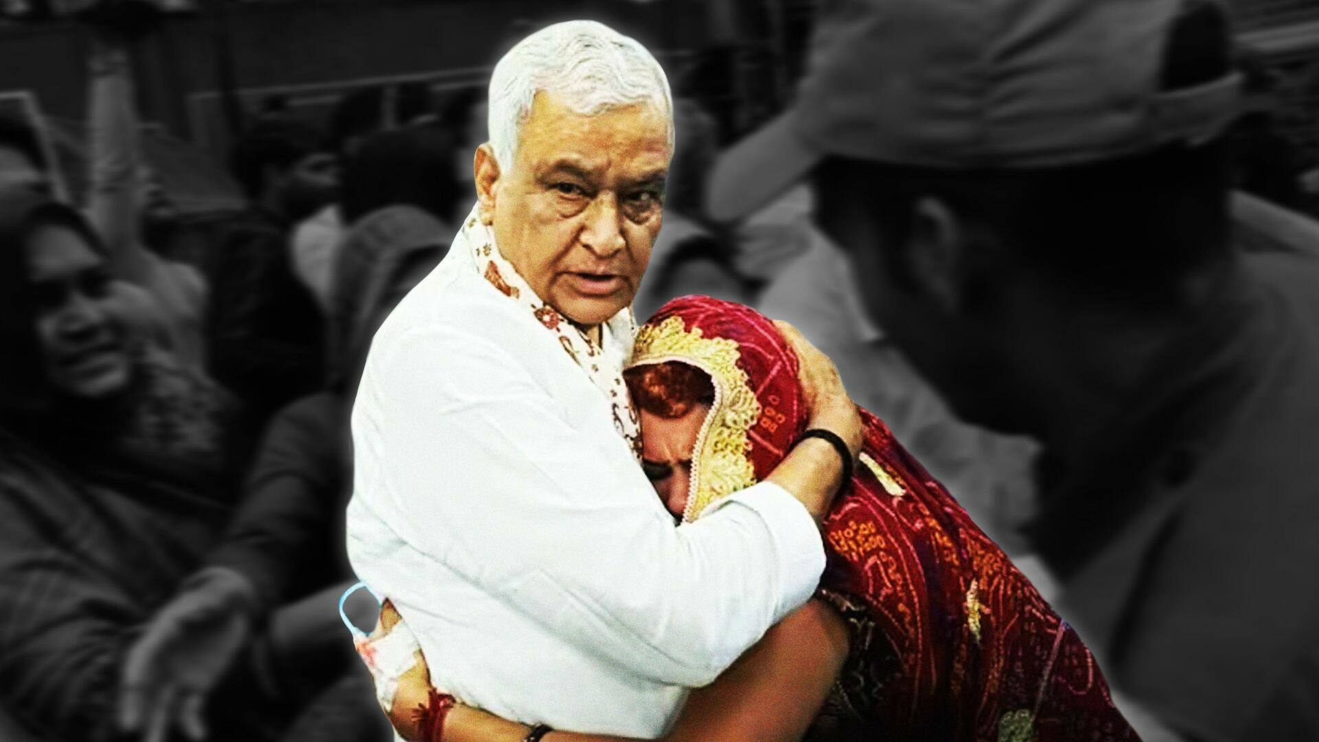राजस्थान: पुलवामा शहीद की पत्नी से मिलने जा रहे सांसद किरोड़ी लाल पुलिस कार्रवाई में घायल