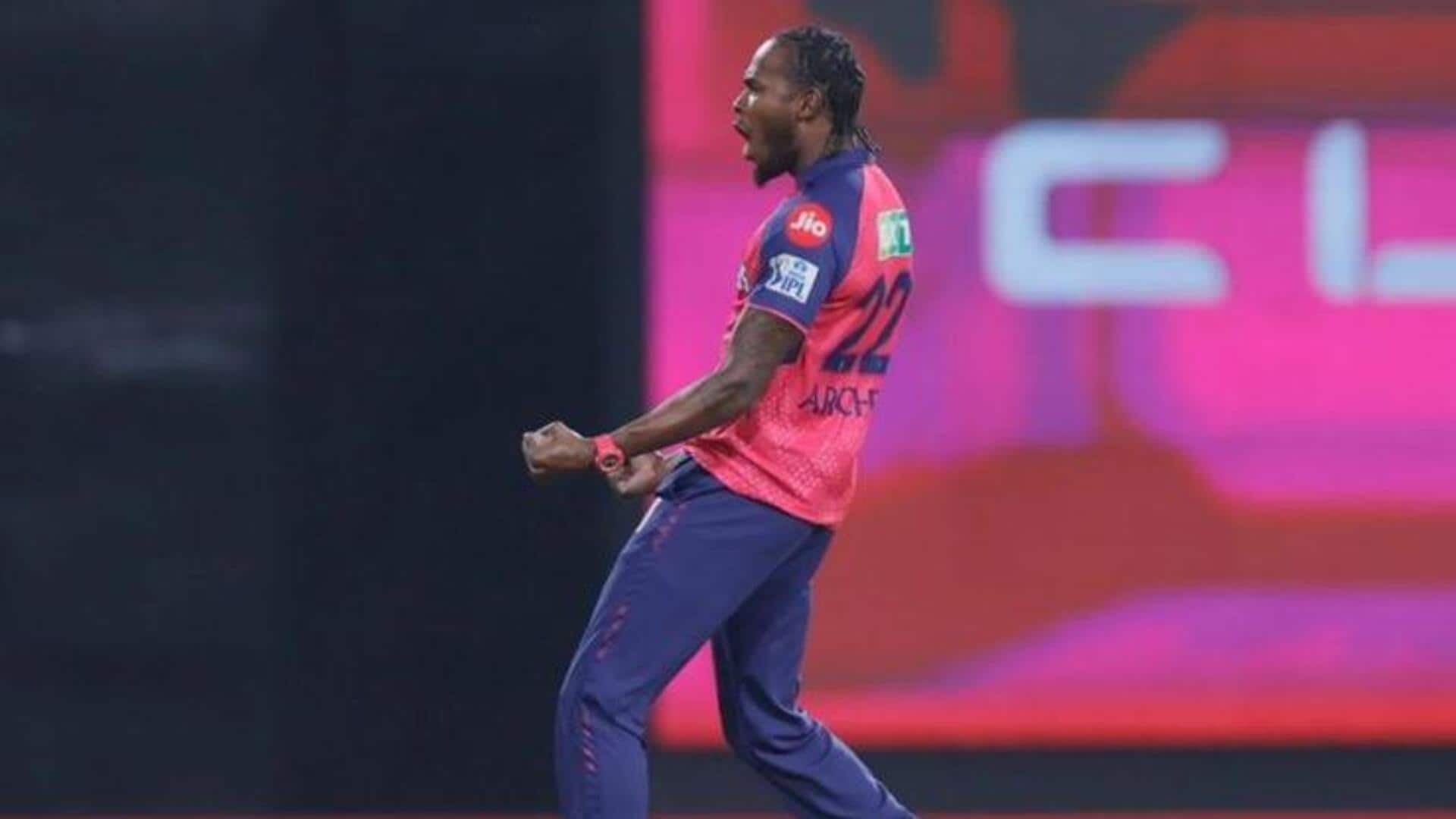 IPL 2026: जोफ्रा आर्चर ने फिर लिया मैच की पहली गेंद पर विकेट, बनाया ये रिकॉर्ड