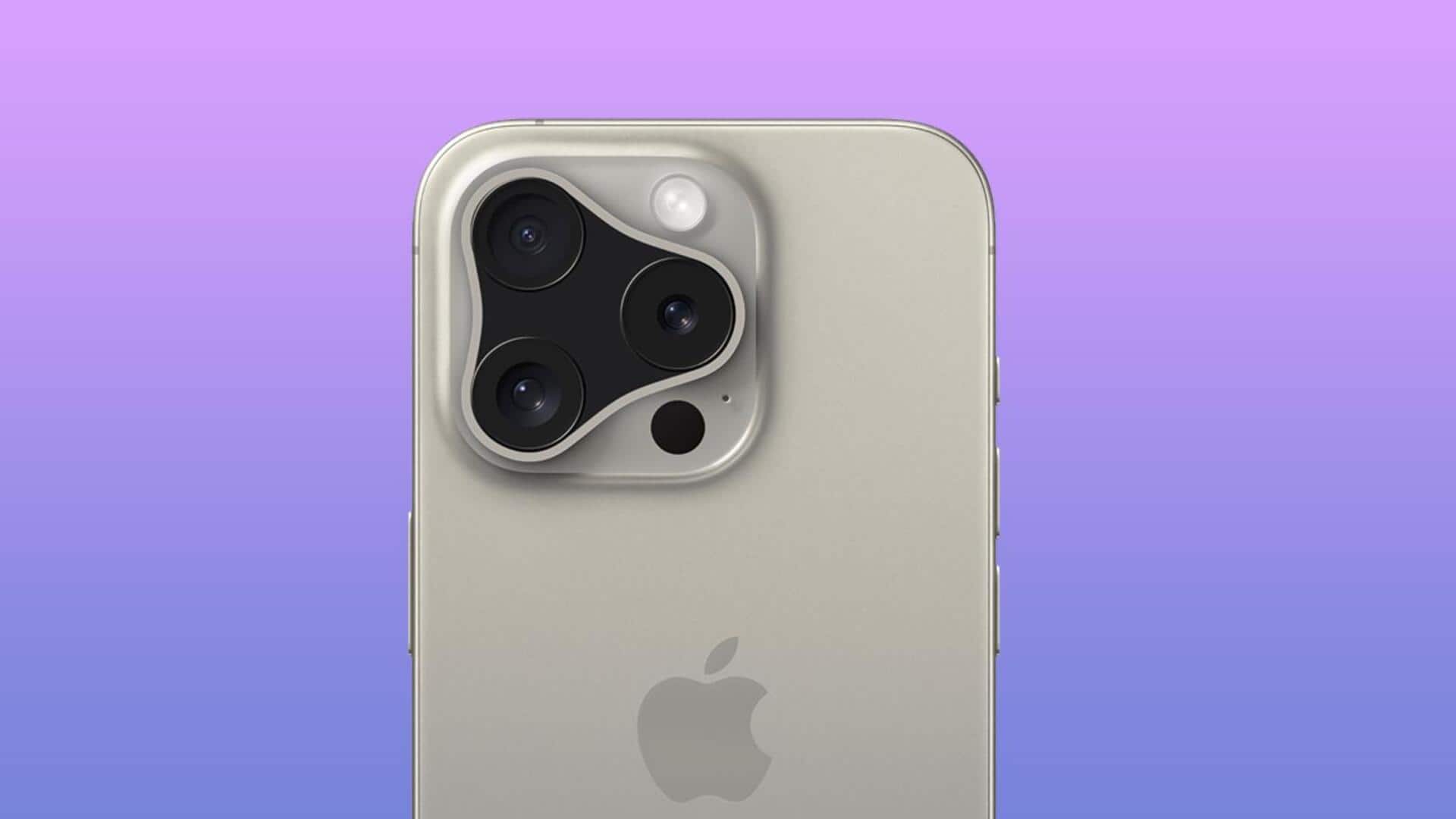 आईफोन 16 प्रो का कैमरा डिजाइन हुआ लीक, जानें संभावित फीचर्स