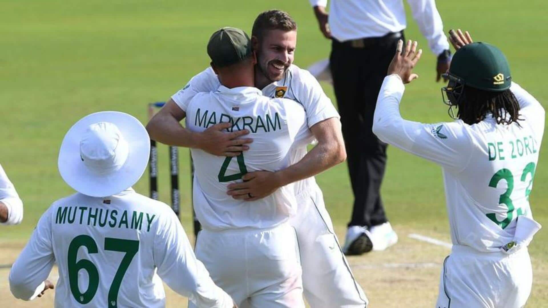 दक्षिण अफ्रीका ने पहले टेस्ट में वेस्टइंडीज को 87 रन से हराया, ये बने रिकॉर्ड्स 