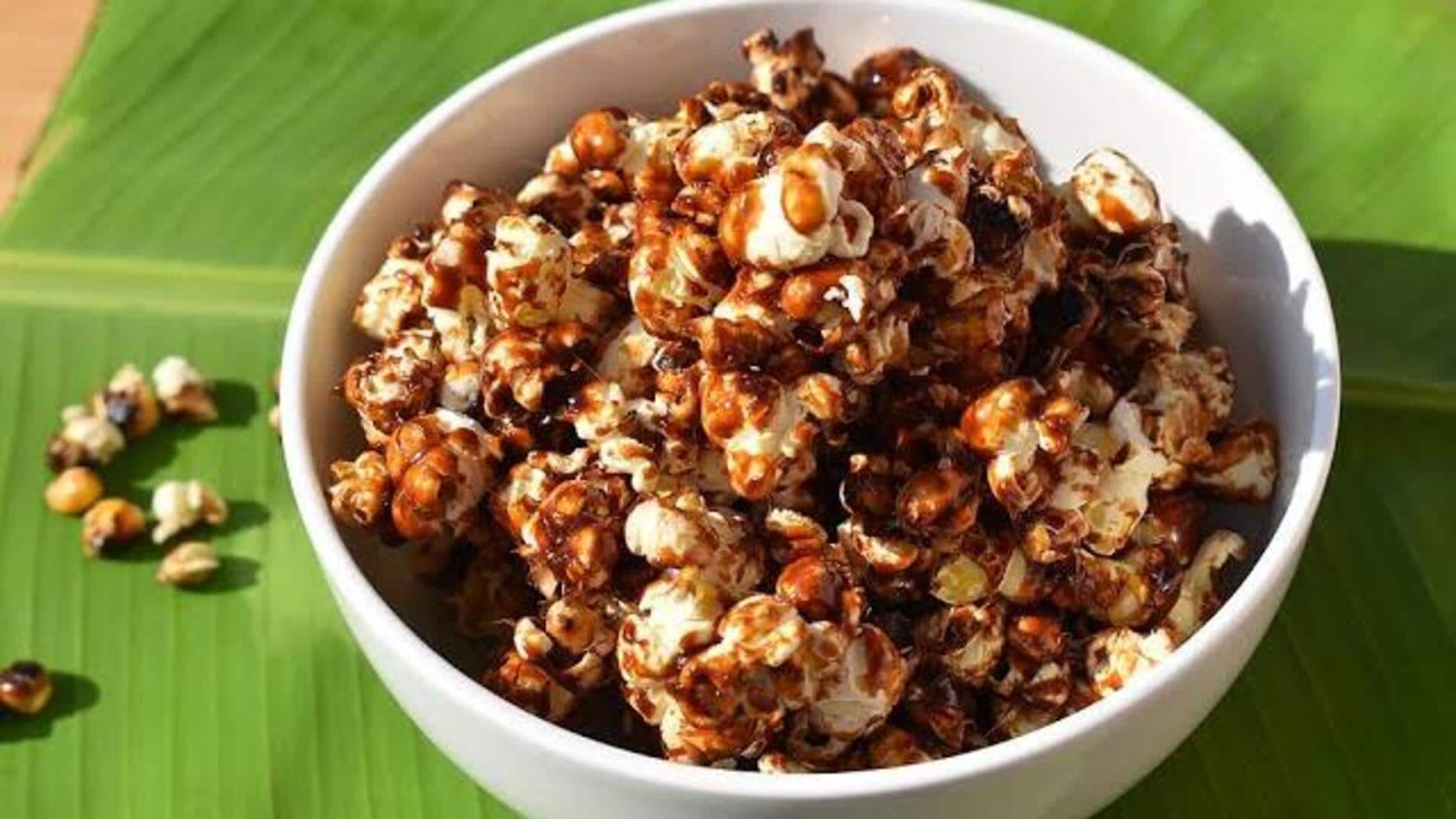 कुछ नया खाने का मन है? घर पर बनाएं गुड़ पॉपकॉर्न, आसान है रेसिपी