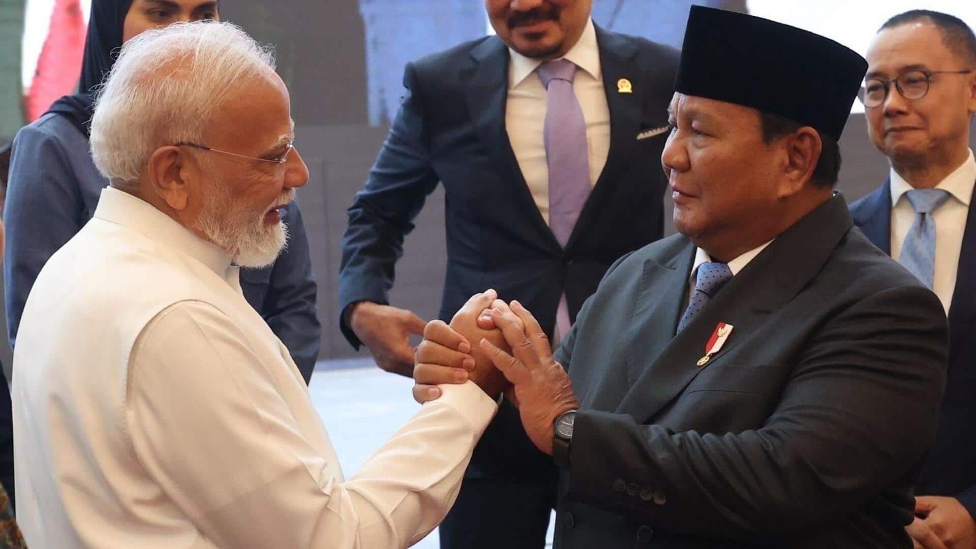प्रधानमंत्री मोदी के सामने इंडोनेशियाई राष्ट्रपति प्राबोवो सुबियांतो ने दिया अजीबोगरीब बयान, जानिए क्या कहा
