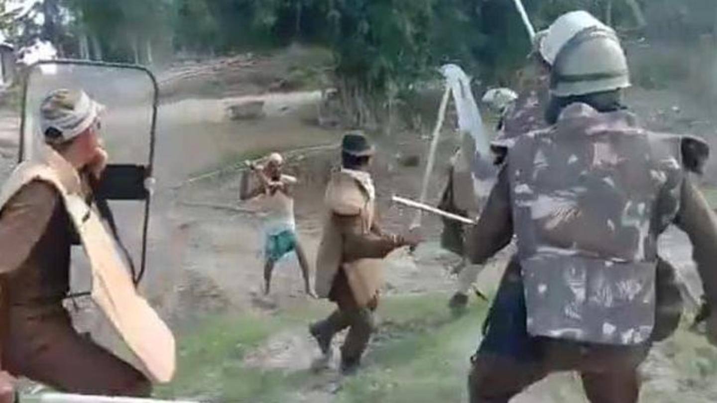 पुलिस फायरिंग में हुई दो अतिक्रमियों की मौत पुलिस फायरिंग में हुई दो अतिक्रमियों की मौत