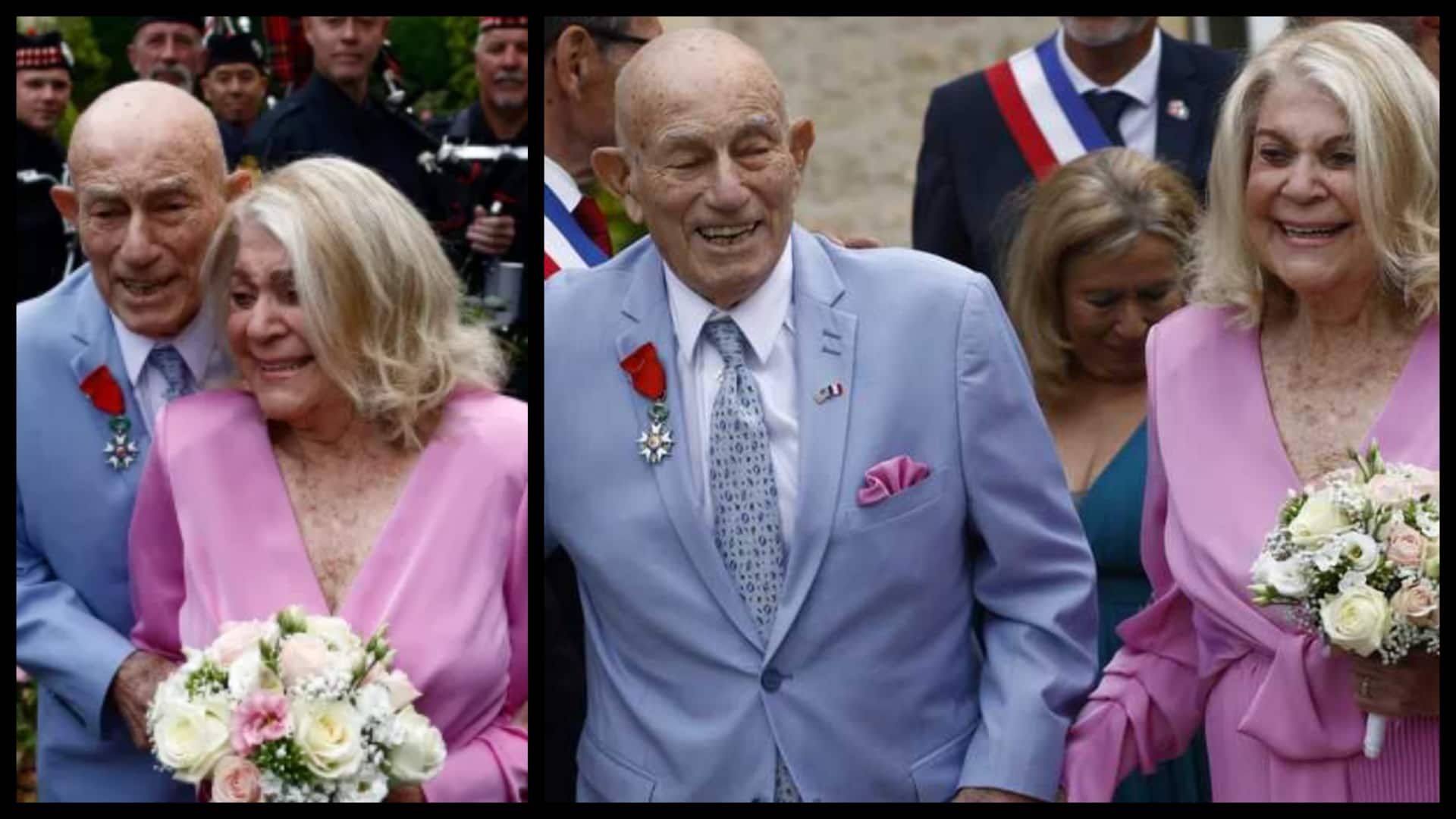 द्वितीय विश्व युद्ध के पूर्व सैनिक ने 100 साल की उम्र में रचाई शादी