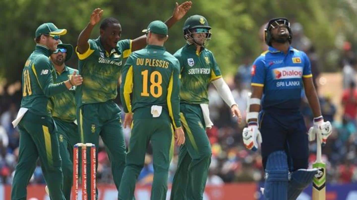 सितंबर में लिमिटेड ओवर्स सीरीज के लिए श्रीलंका का दौरा करेगी दक्षिण अफ्रीकी क्रिकेट टीम