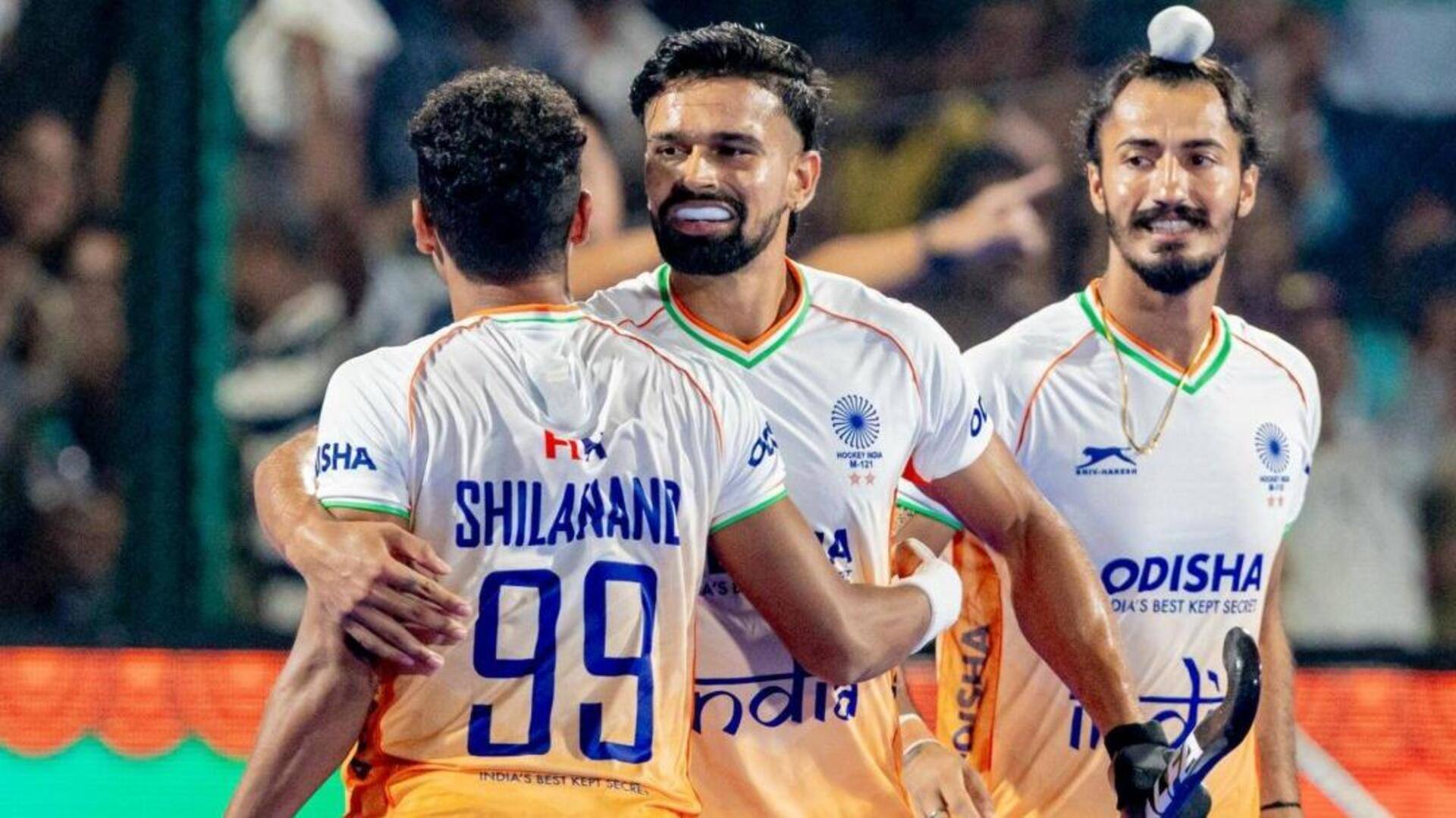भारतीय हॉकी टीम ने चौथी बार जीता एशिया कप का खिताब, फाइनल में कोरिया को हराया भारतीय हॉकी टीम ने चौथी बार जीता एशिया कप का खिताब, फाइनल में कोरिया को हराया