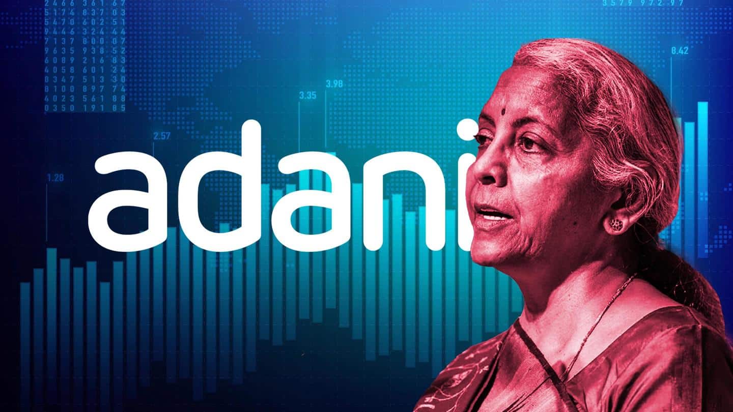अडाणी-हिंडनबर्ग मामले पर वित्त मंत्री निर्मला सीतारमण का बयान, कहा- भारतीय बाजार अच्छी तरह से विनियमित