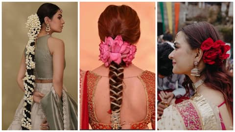 दुल्हन शादी के दिन बालों में लगाएं ये सुंदर फूल, लुक में लग जाएंगे चार चांद