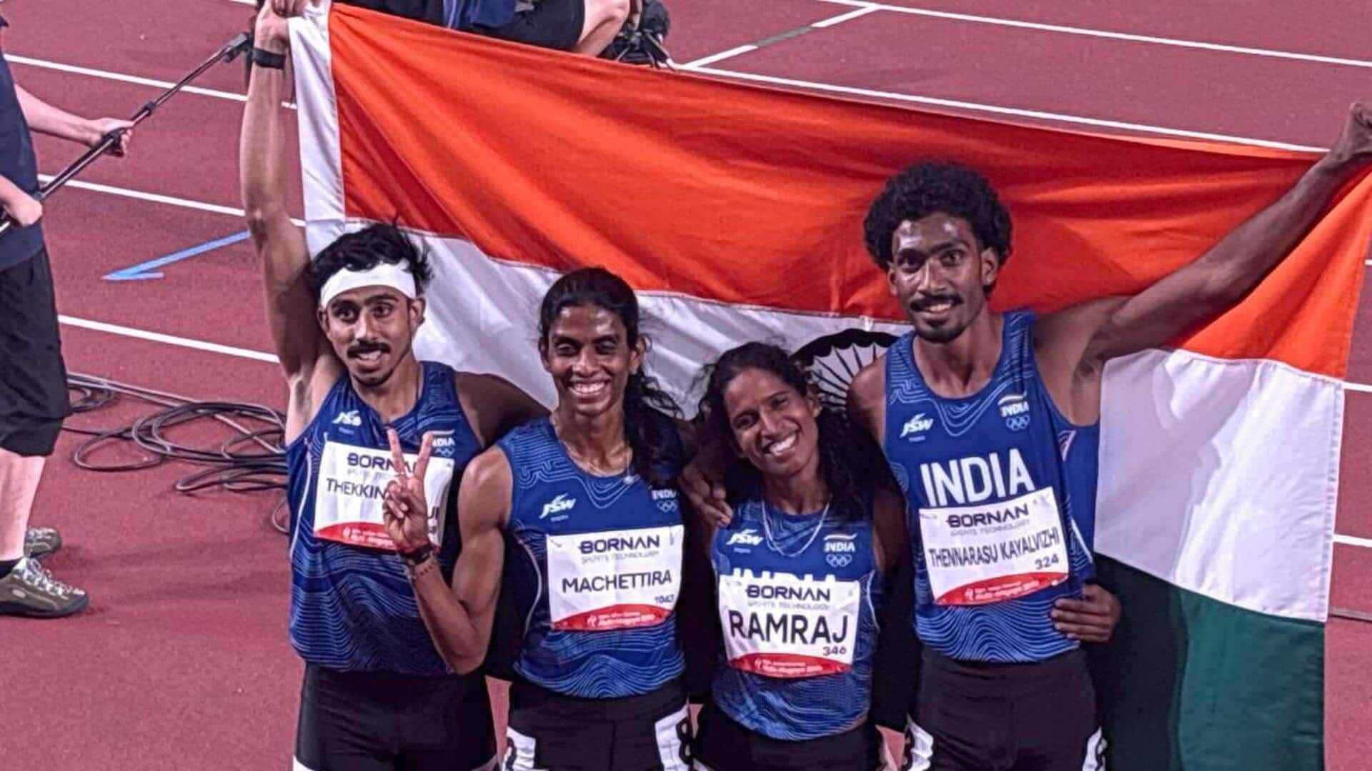 एशियाई खेल 2026: एथलेटिक्स में भारत ने जीते 2 पदक, सीमा कुमारी को मिला कांस्य