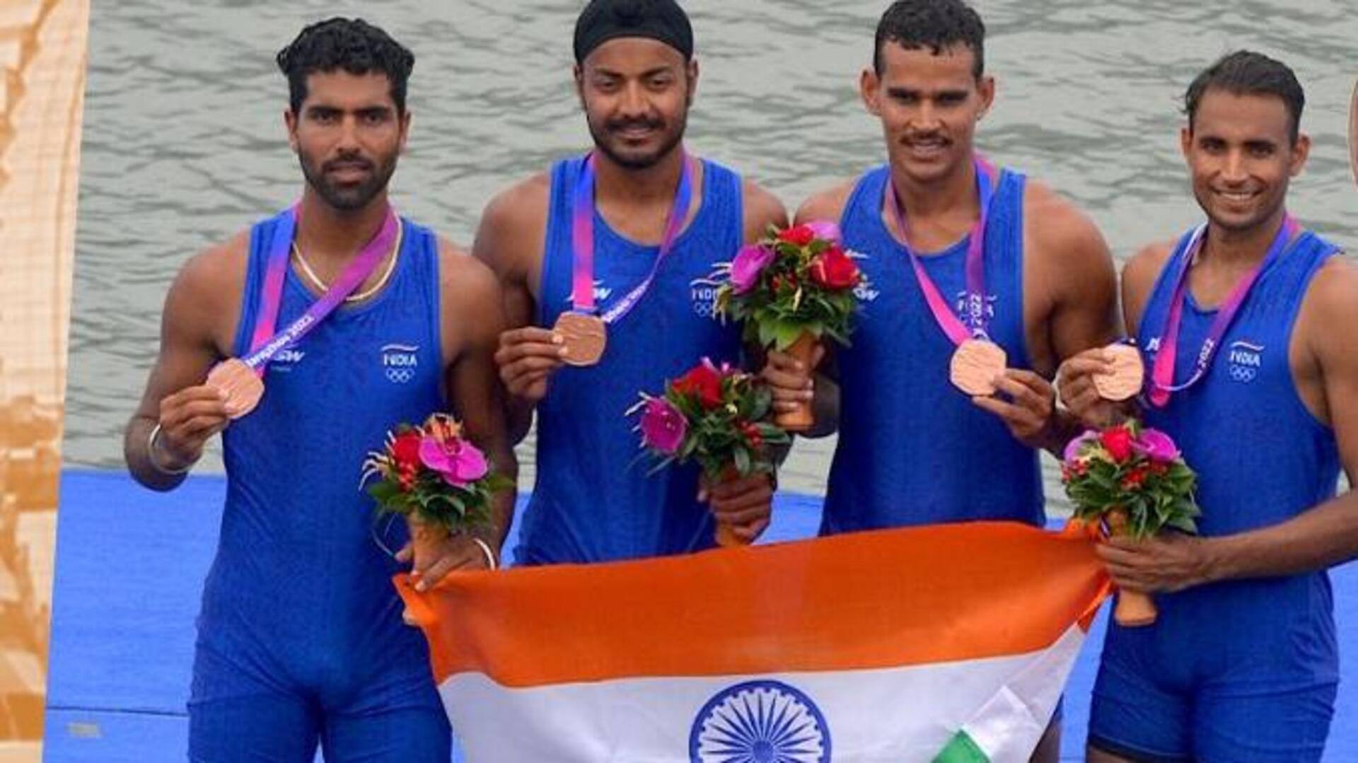 एशियाई खेल 2023: रोइंग में भारत का शानदार प्रदर्शन, जीते 2 और कांस्य पदक