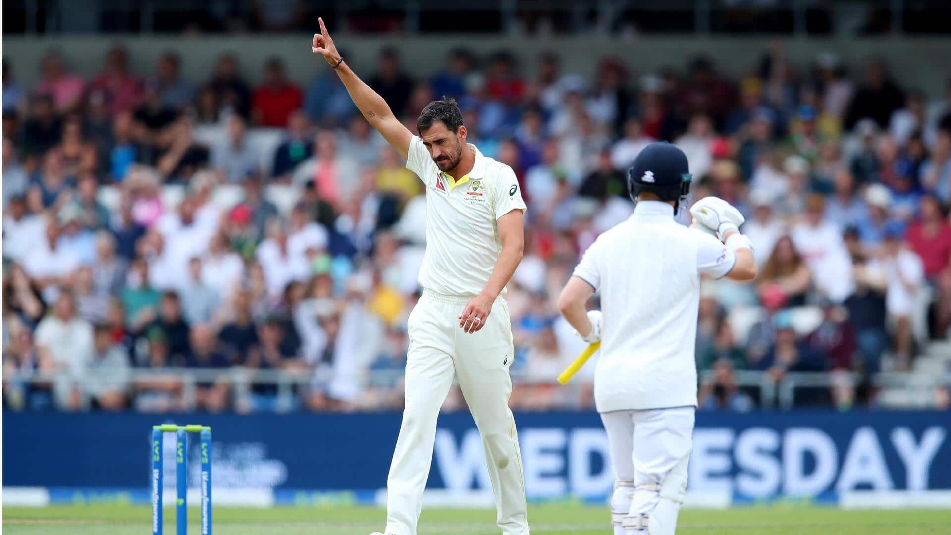 मिचेल स्टार्क 100 एशेज विकेट लेने वाले पहले बाएं हाथ के तेज गेंदबाज बने, जानिए आंकड़े