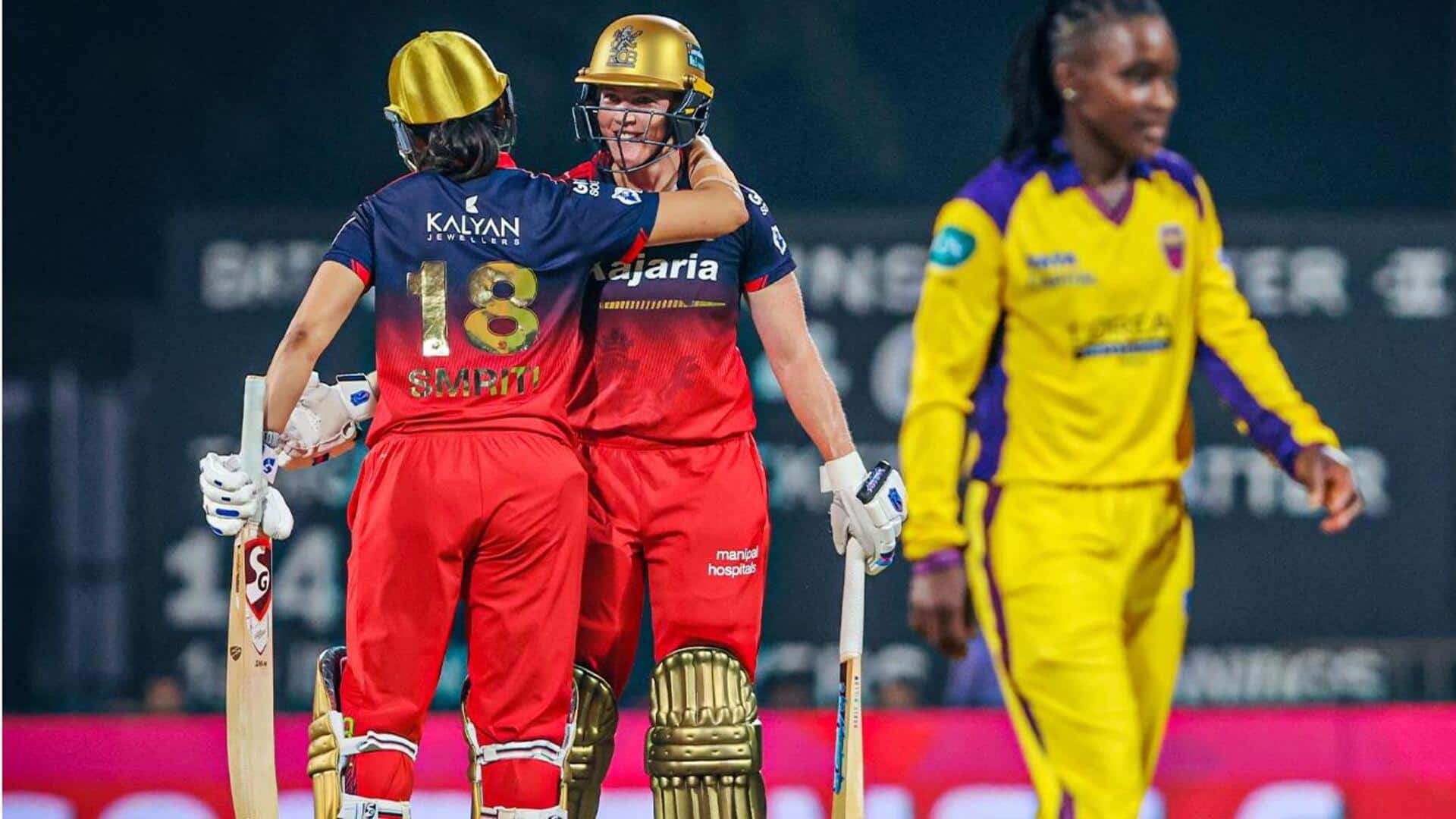 WPL में RCB की ओर से की गई शतकीय साझेदारियां, सबसे ऊपर है यह जोड़ी