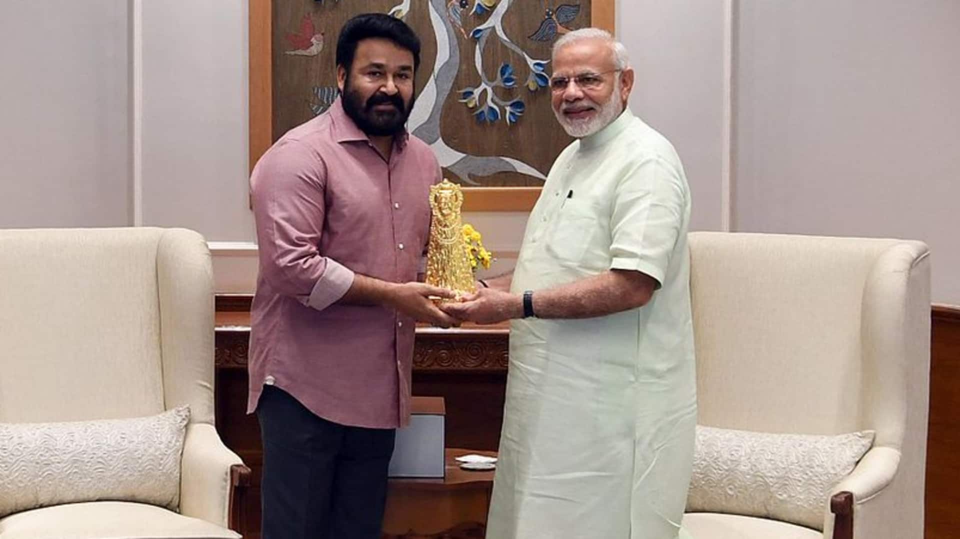 मोहनलाल को मिलेगा दादा साहेब फाल्के पुरस्कार, प्रधानमंत्री नरेंद्र मोदी ने दी मुबारकबाद मोहनलाल को मिलेगा दादा साहेब फाल्के पुरस्कार, प्रधानमंत्री नरेंद्र मोदी ने दी मुबारकबाद