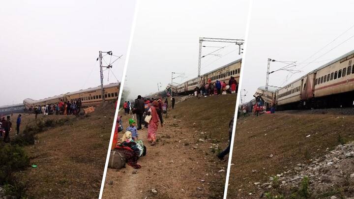 पश्चिम बंगाल: जलपाईगुड़ी के पास पटरी से उतरे ट्रेन के डिब्बे, 3 यात्रियों की मौत