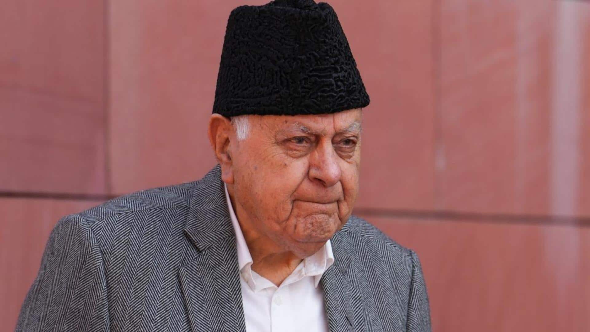 पूर्व मुख्यमंत्री फारूक अब्दुल्ला को शादी-समारोह में गोली मारने की कोशिश, कौन है हमलावर कमल सिंह?