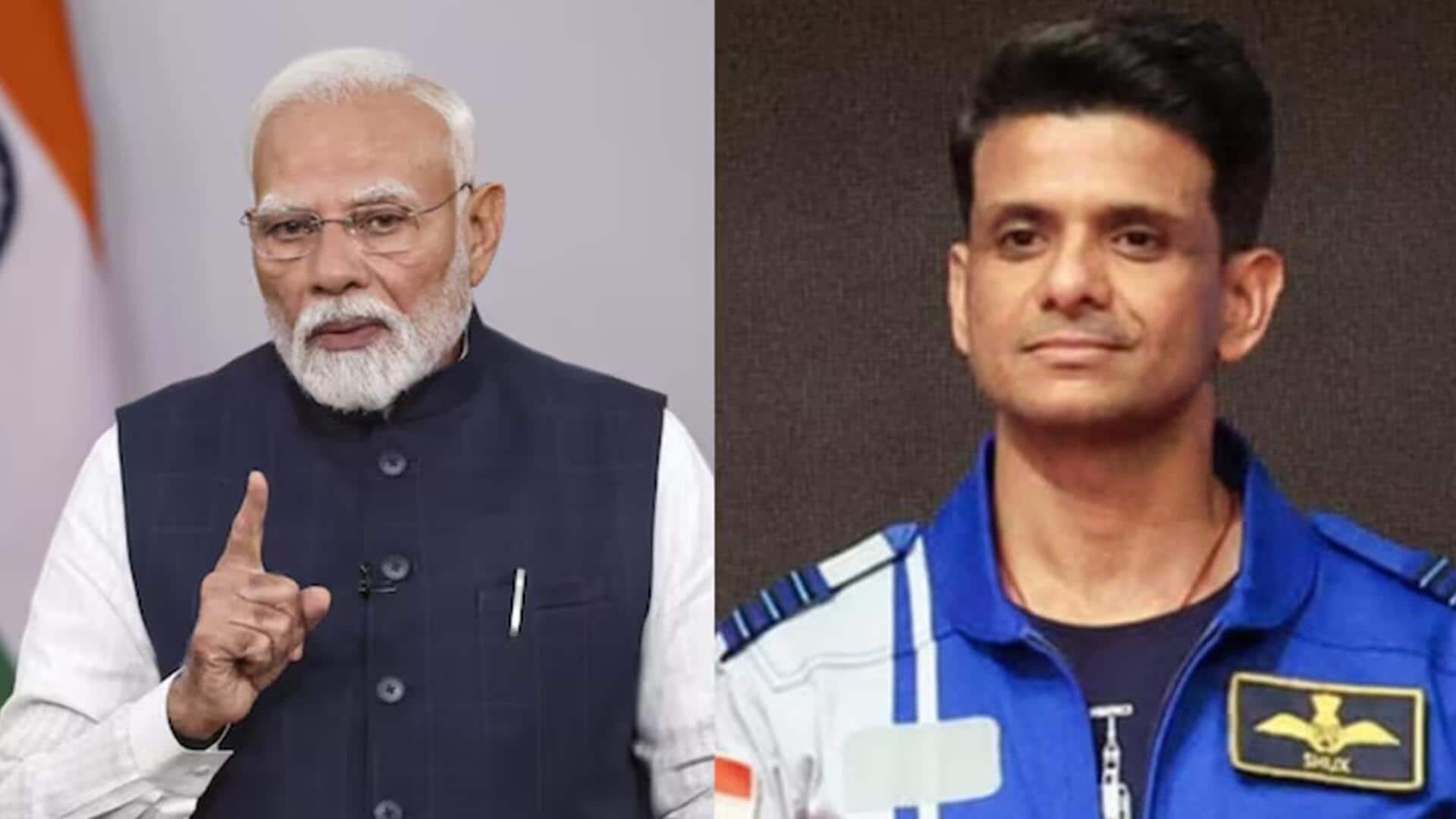 प्रधानमंत्री मोदी ने अंतरिक्ष से लौटने पर शुभांशु शुक्ला का किया स्वागत, एक्स पर किया पोस्ट प्रधानमंत्री मोदी ने अंतरिक्ष से लौटने पर शुभांशु शुक्ला का किया स्वागत, एक्स पर किया पोस्ट