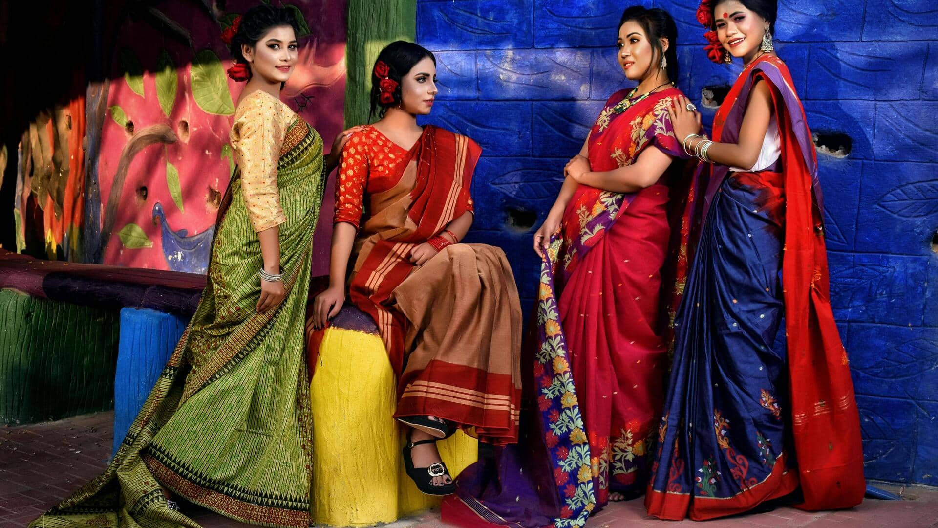 भारतीय कपड़ों में इन 5 रंगों को शामिल कर बनाएं फैशन का हिस्सा