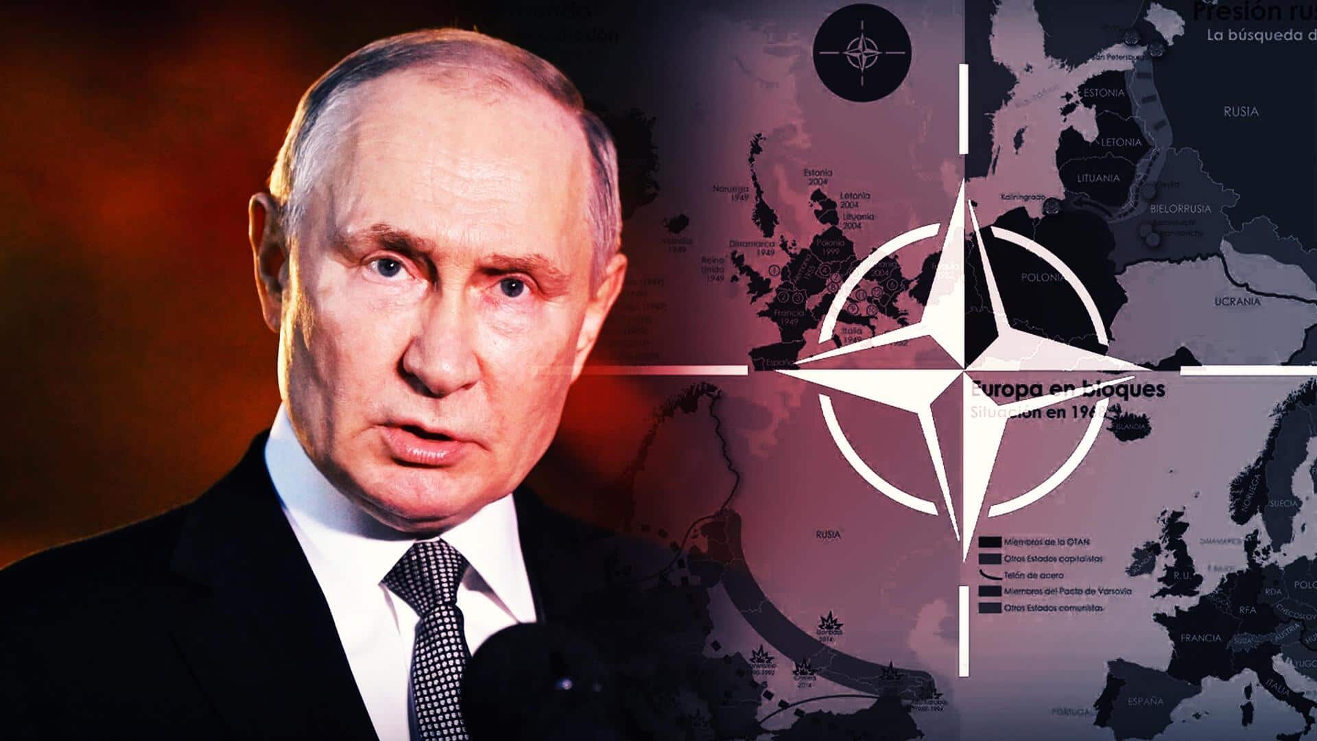 #NewsBytesExplainer: क्या है NATO, जिससे टकराव को लेकर पुतिन ने तीसरे विश्व युद्ध की चेतावनी दी? 