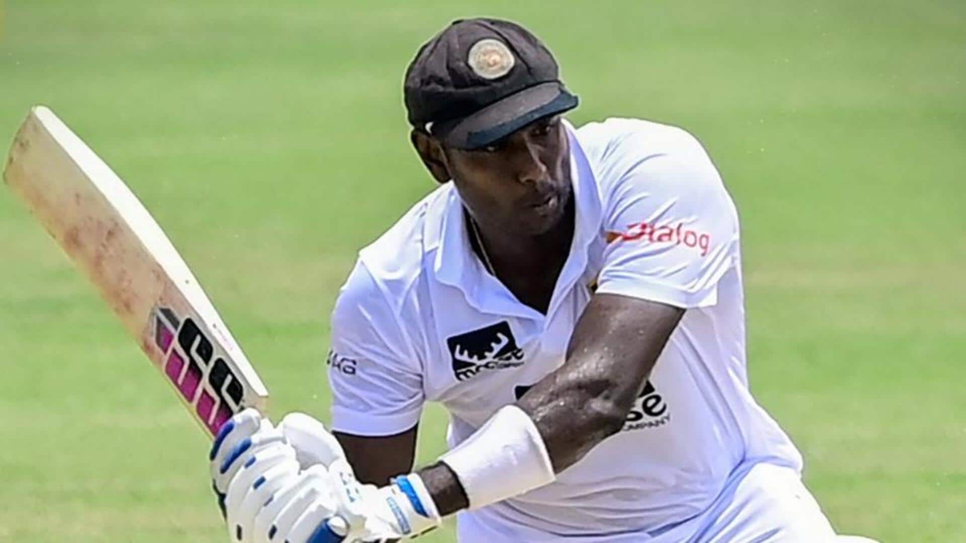 श्रीलंका बनाम अफगानिस्तान: एंजेलो मैथ्यूज ने टेस्ट करियर का 16वां और चांदीमल ने 15वां शतक लगाया