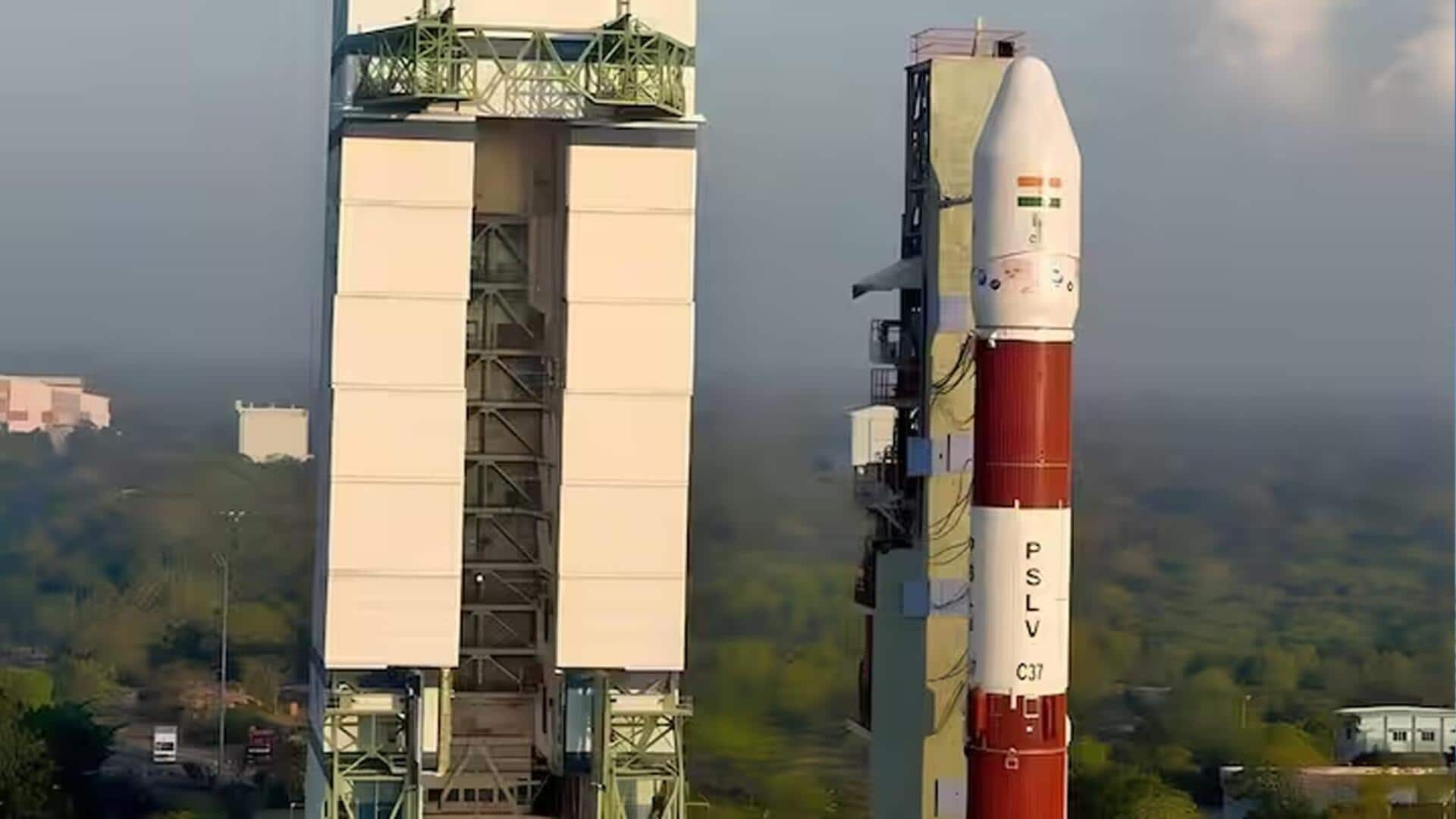 ISRO का PSLV-C37 पृथ्वी पर आया वापस, अटलांटिक में गिरा मलबा