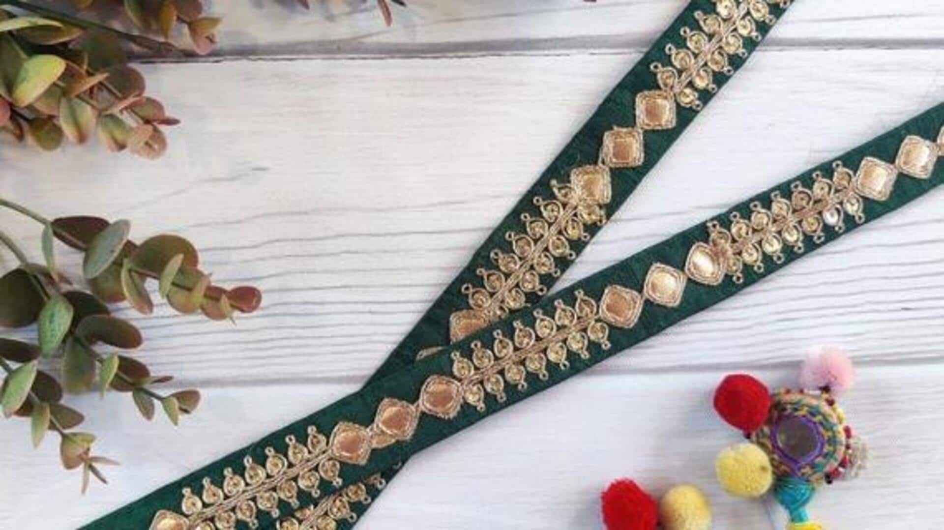 पुरानी साड़ियों के बॉर्डर से बनाएं सुंदर गहने, दिखेंगी बेहद आकर्षक
