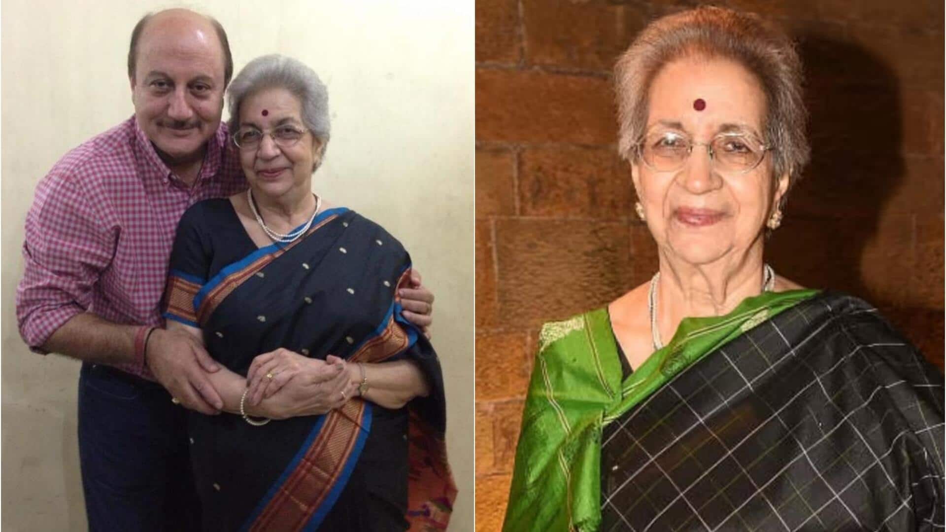 दिग्गज थिएटर निर्देशक विजया मेहता का निधन, अनुपम खेर ने दी भावुक श्रद्धांजलि