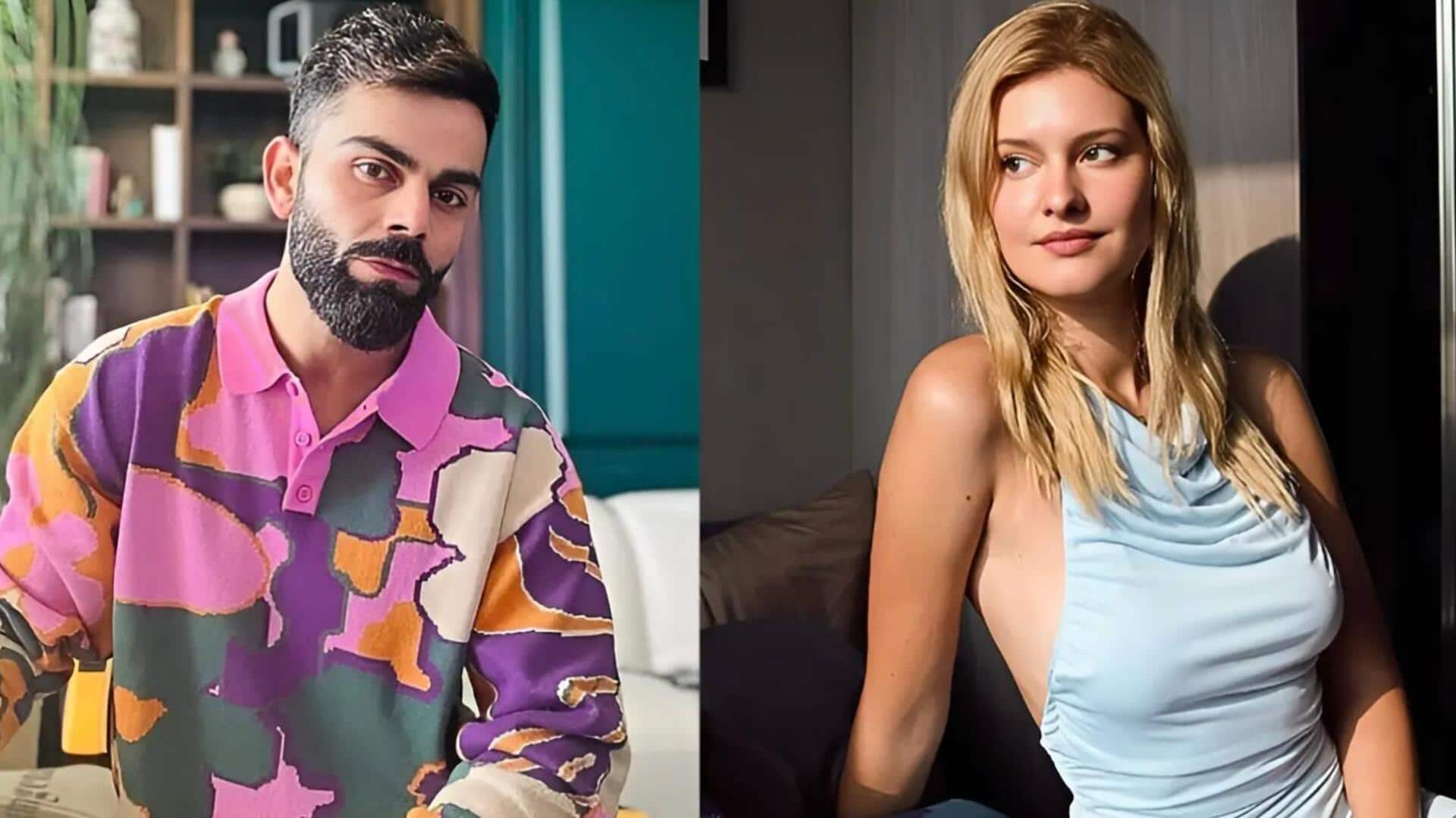 विराट कोहली का विदेशी हसीना की फोटो पर 'लाइक', फैंस बोले- एल्गोरिदम का कुछ करो भाई