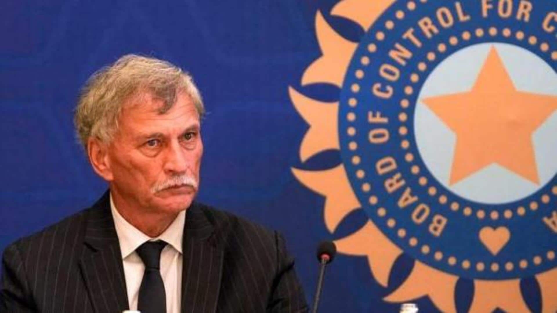 रोजर बिन्नी ने BCCI अध्यक्ष पद से इस्तीफा दिया, अब राजीव शुक्ला संभालेंगे जिम्मेदारी- रिपोर्ट रोजर बिन्नी ने BCCI अध्यक्ष पद से इस्तीफा दिया, अब राजीव शुक्ला संभालेंगे जिम्मेदारी- रिपोर्ट