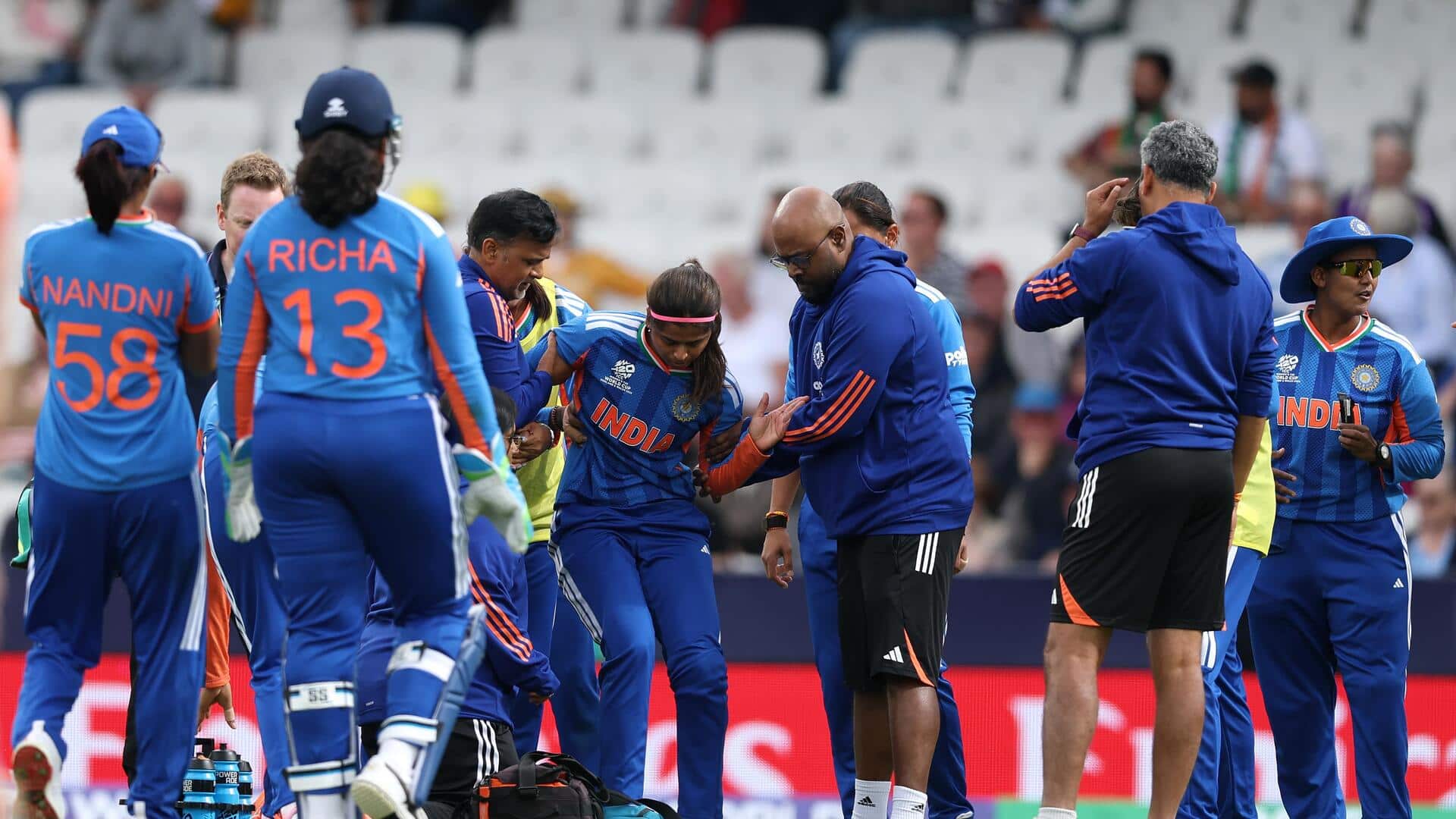 टी-20 विश्व कप 2026: श्रेयंका पाटिल चोट के चलते हुई बाहर, प्रेमा रावत को मिली जगह