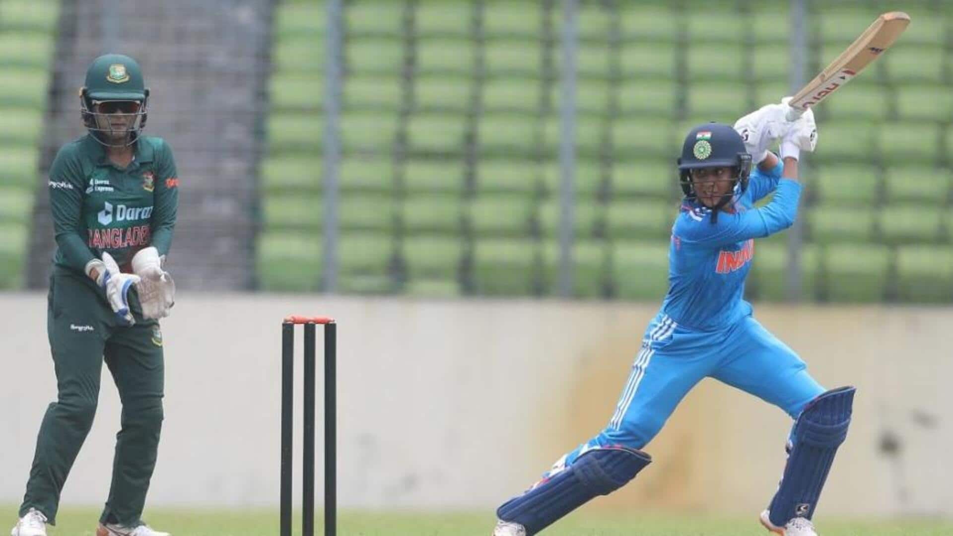 दूसरा वनडे: भारतीय महिला टीम ने बांग्लादेश को 108 रन से हराया, सीरीज 1-1 से बराबर 