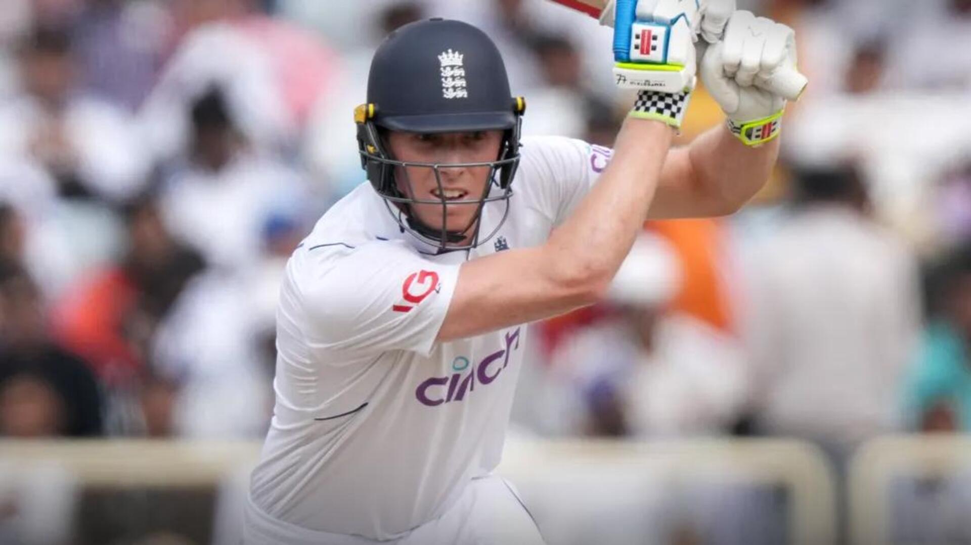 भारत बनाम इंग्लैंड: जैक क्रॉली ने बनाया टेस्ट सीरीज का तीसरा अर्धशतक, 2,500 रन भी पूरे