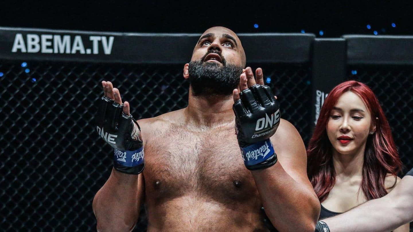 MMA वर्ल्ड टाइटल जीतने वाले भारतीय मूल के पहले फाइटर बने अर्जन भुल्लर