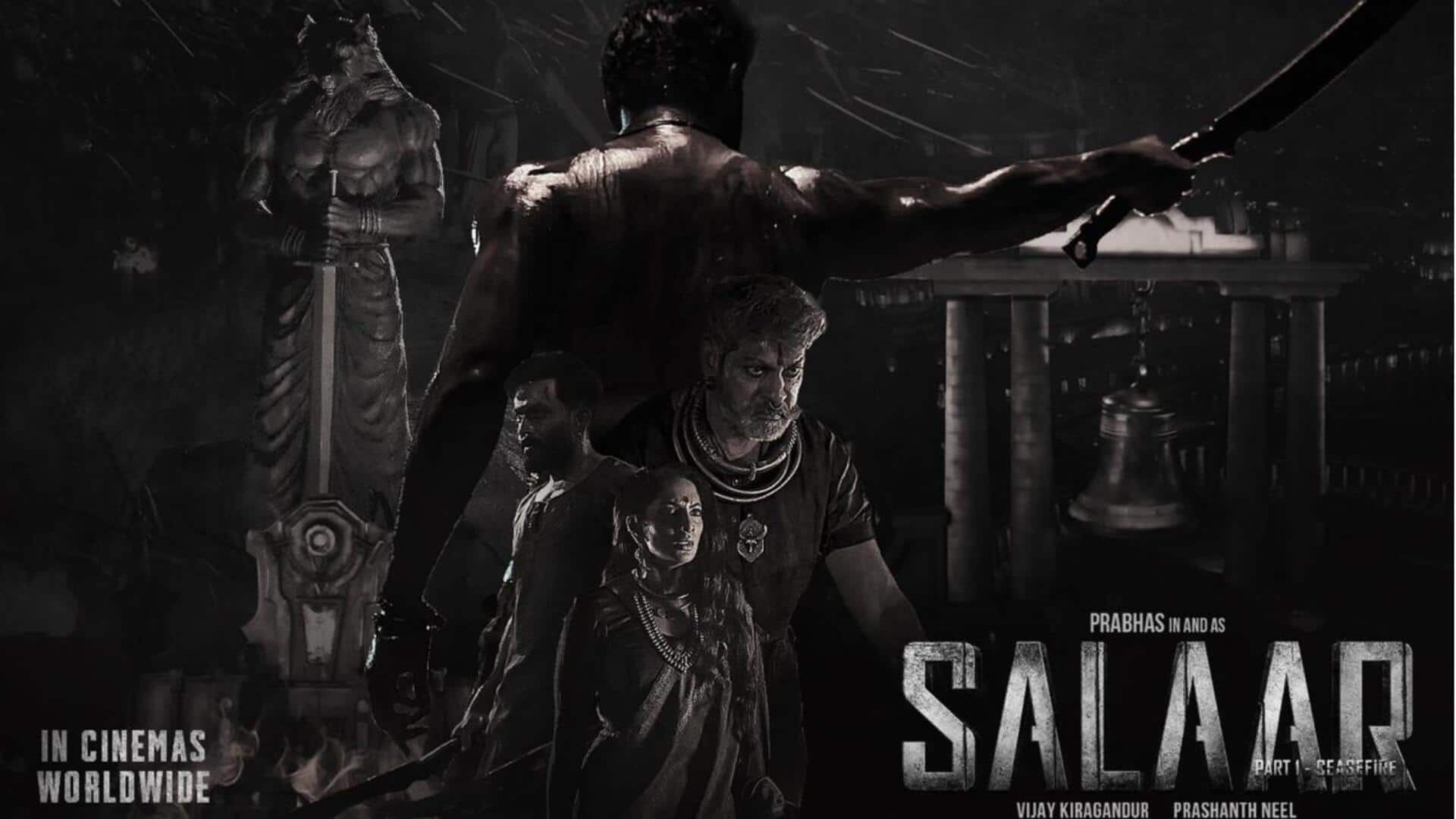 प्रभास की फिल्म 'सलार' ने भारत में पार किया 400 करोड़ रुपये की कमाई का आंकड़ा
