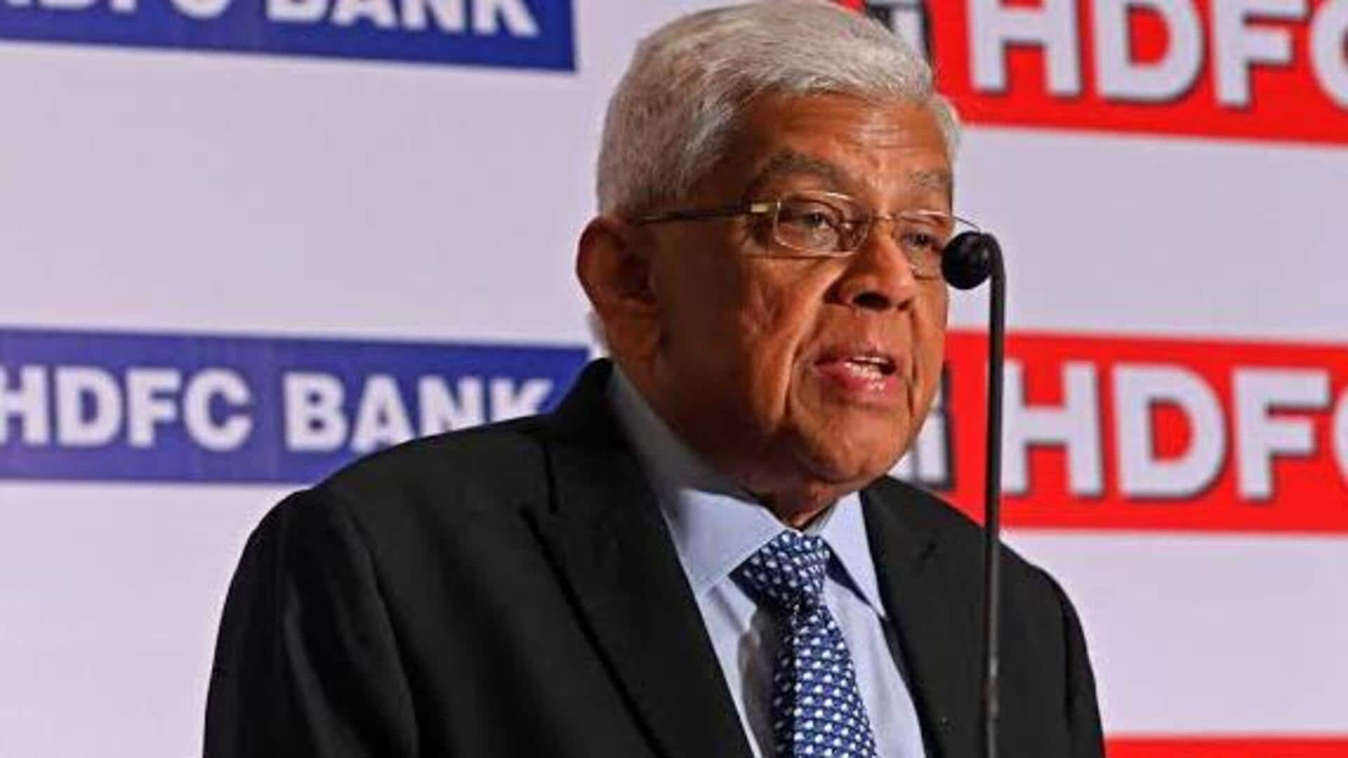 HDFC का अधिग्रहण चाहता था ICICI, दीपक पारेख ने किया खुलासा HDFC का अधिग्रहण चाहता था ICICI, दीपक पारेख ने किया खुलासा