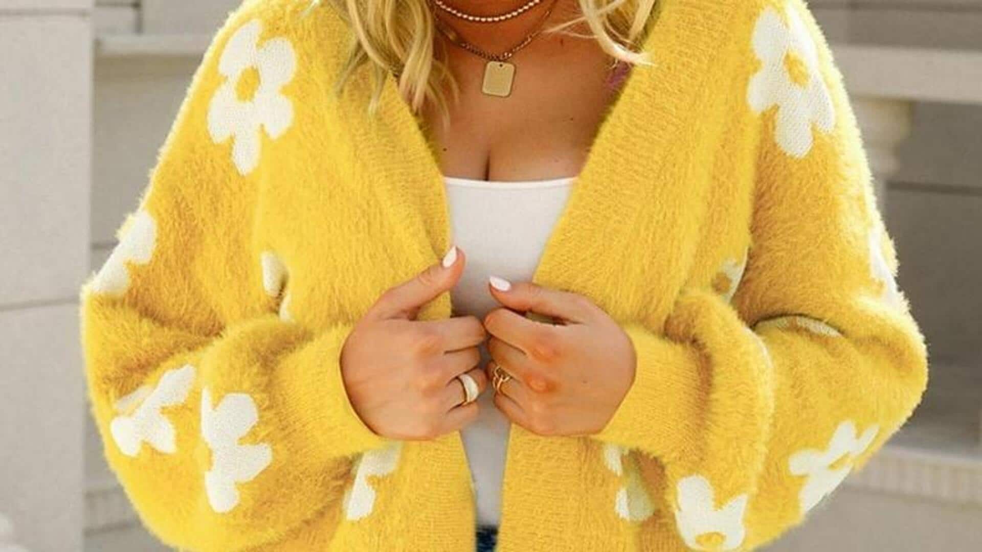 शॉर्ट कार्डिगन को स्टाइल करना है आसान, बस अपनाएं ये 5 तरीके