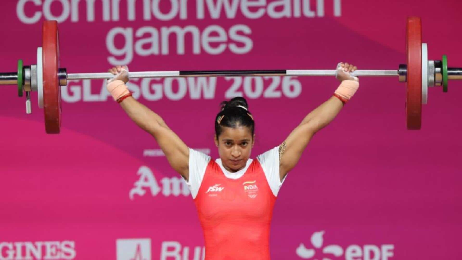 राष्ट्रमंडल खेल 2026: ज्ञानेश्वरी यादव ने भारोत्तोलन में जीता रजत पदक, भारत को मिला 5वां पदक