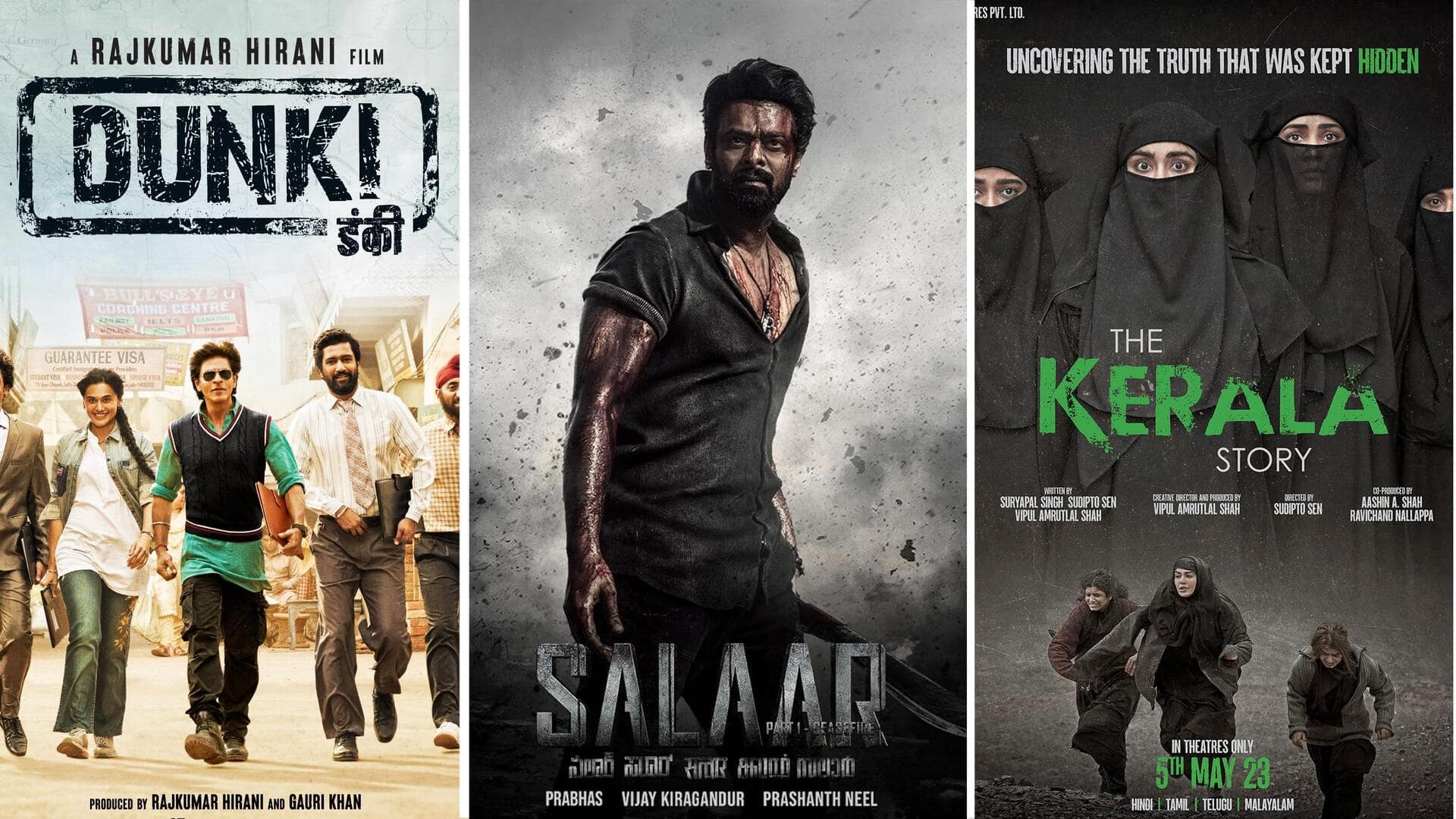 'डंकी' से 'द केरल स्टोरी' तक, OTT पर इस हफ्ते लें इन फिल्मों का मजा