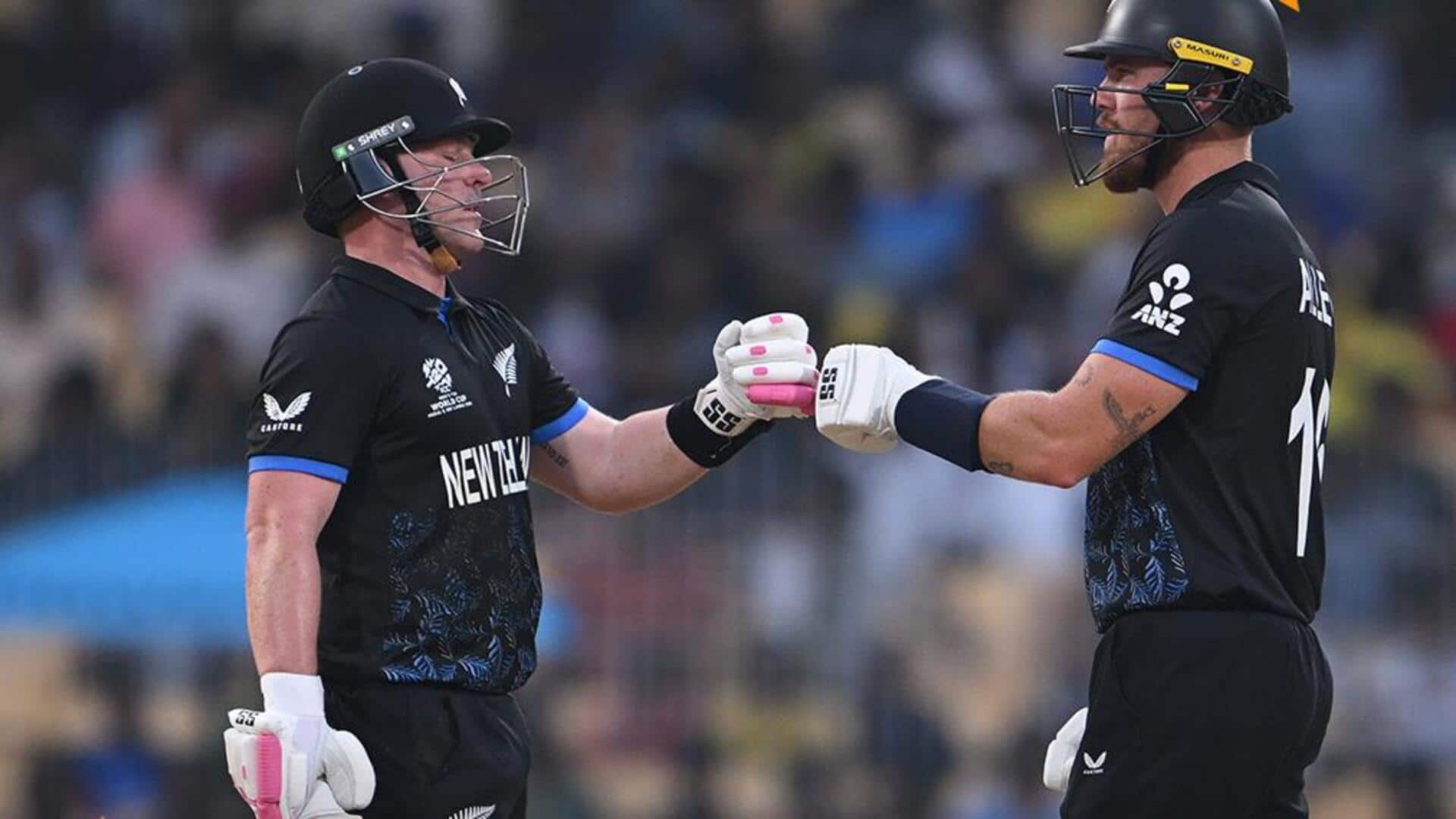 टी-20 विश्व कप 2026: फिन एलन और टिम साइफर्ट ने लगाए अर्धशतक, रिकॉर्ड साझेदारी दर्ज की