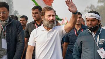 भारत जोड़ो यात्रा का दूसरा चरण शुरू, राहुल गांधी ने किए हनुमान मंदिर के दर्शन