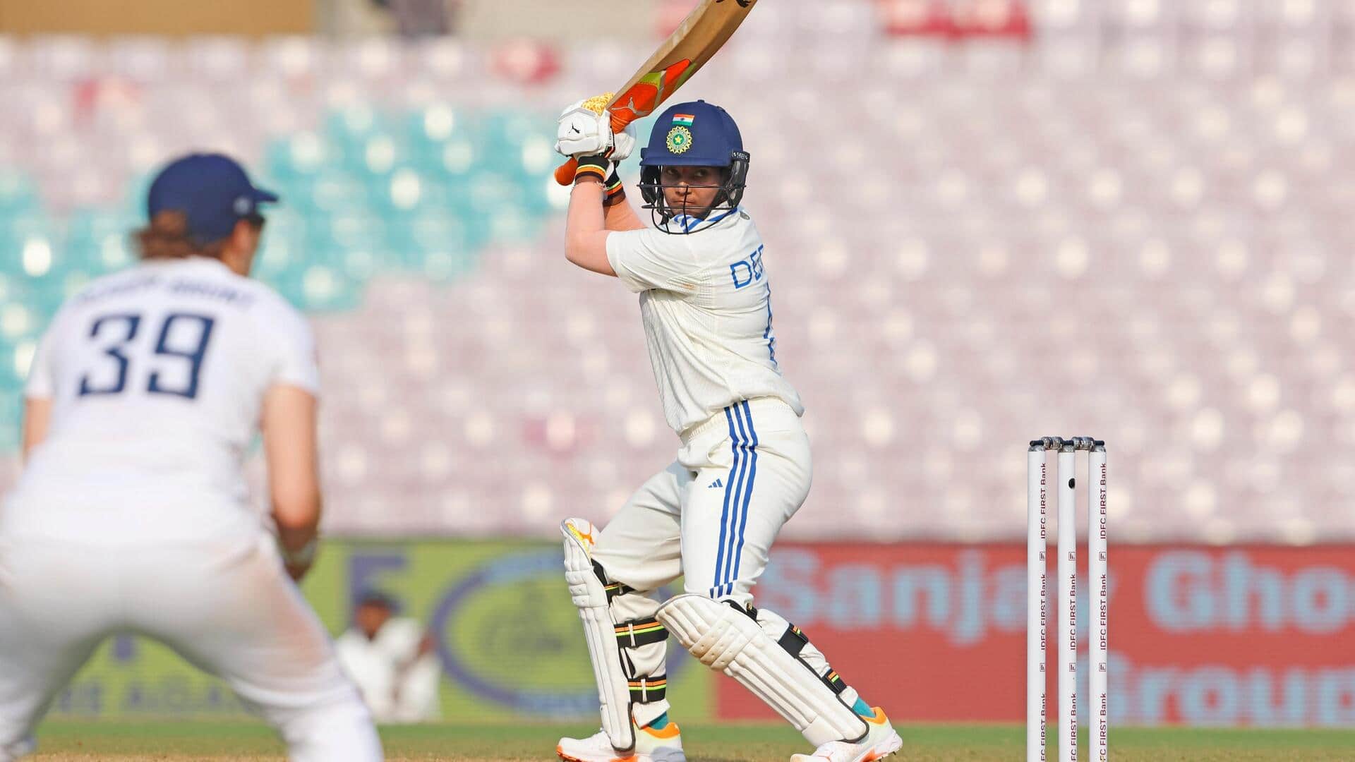 भारत बनाम इंग्लैंड: दीप्ति शर्मा ने खेली अपने टेस्ट करियर की सर्वश्रेष्ठ पारी, जानिए आंकड़े