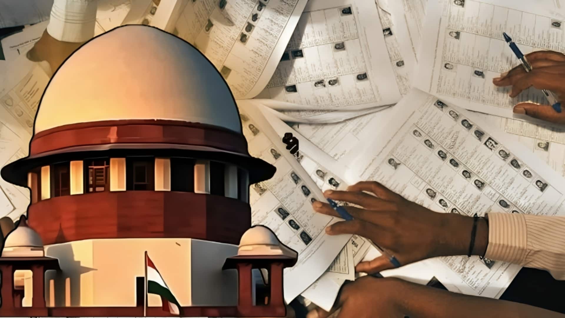 SIR पर सुप्रीम कोर्ट का सवाल- आधार कार्ड धारक 'घुसपैठियों' को मतदान की अनुमति देनी चाहिए?