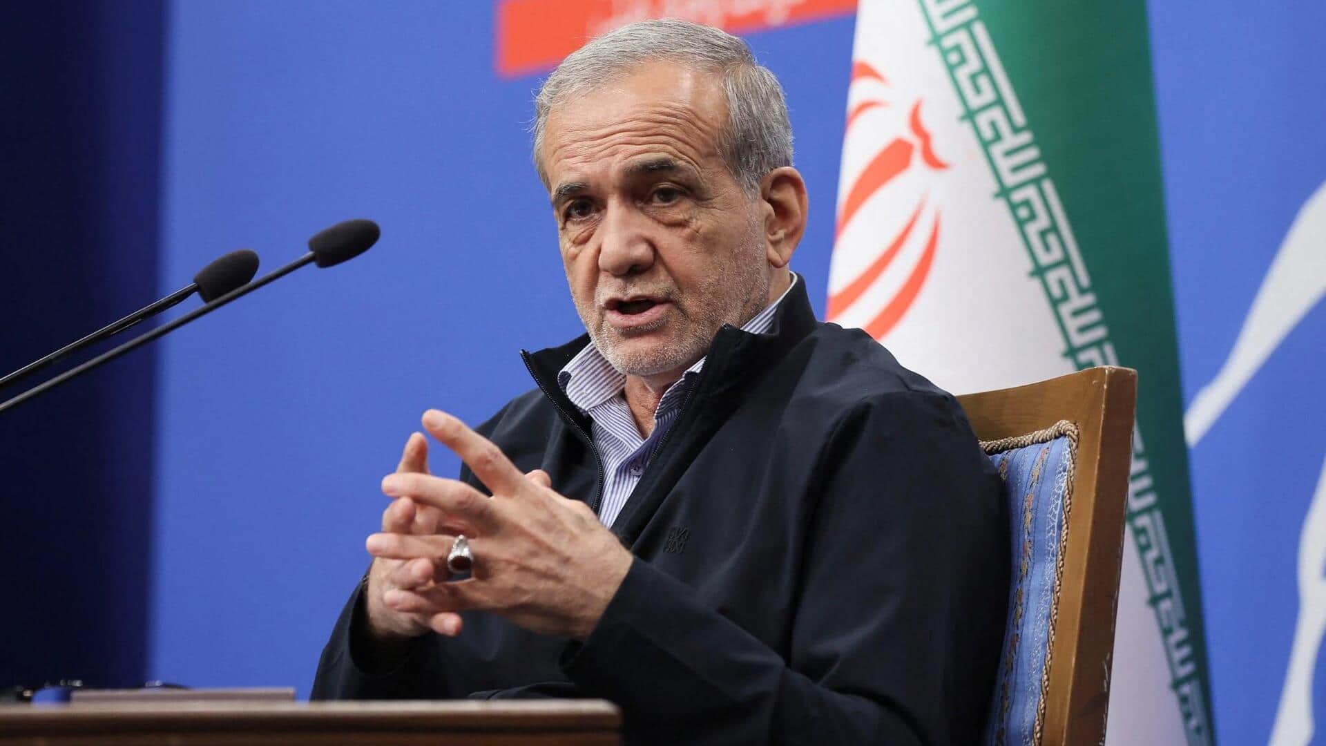 ईरानी राष्ट्रपति ने अमेरिका को चेतावदी दी, कहा- खामेनेई पर हमला पूर्ण युद्ध का कारण बनेगा